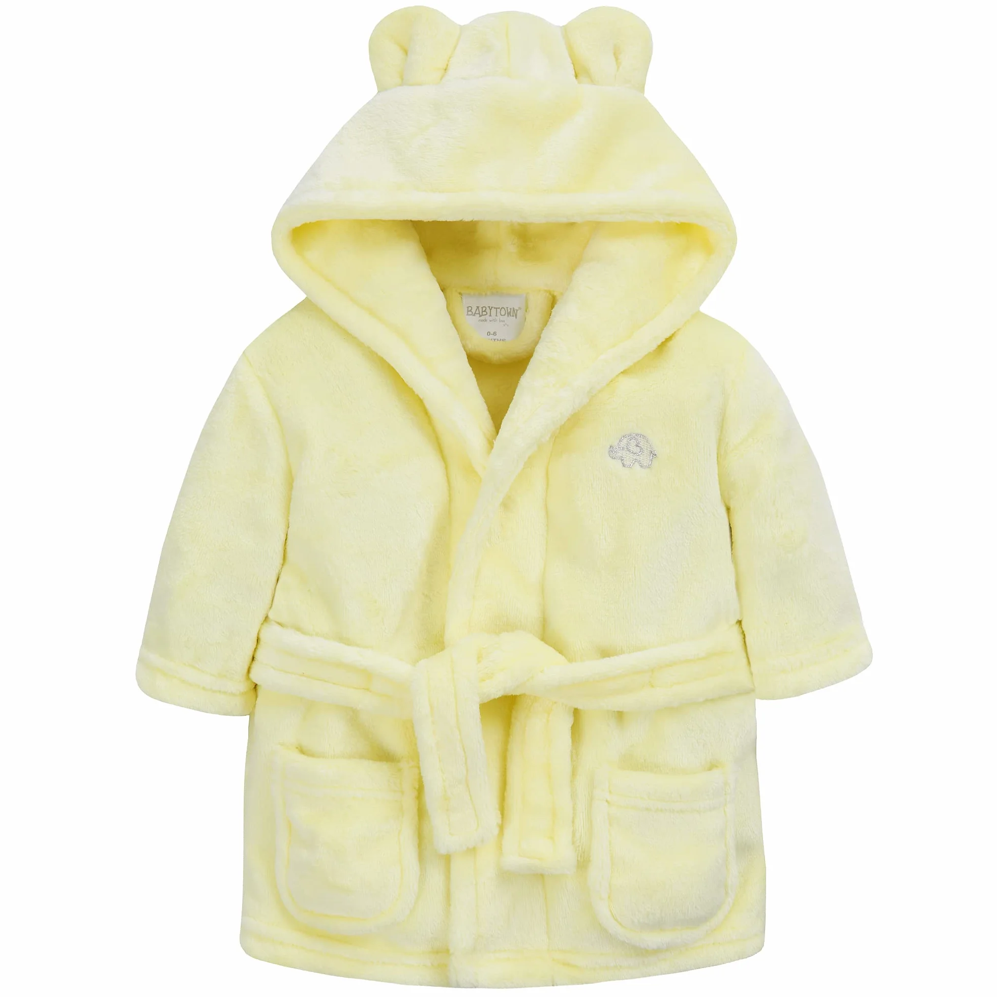Peignoir bébé garçon fille flanelle polaire 6-24 mois