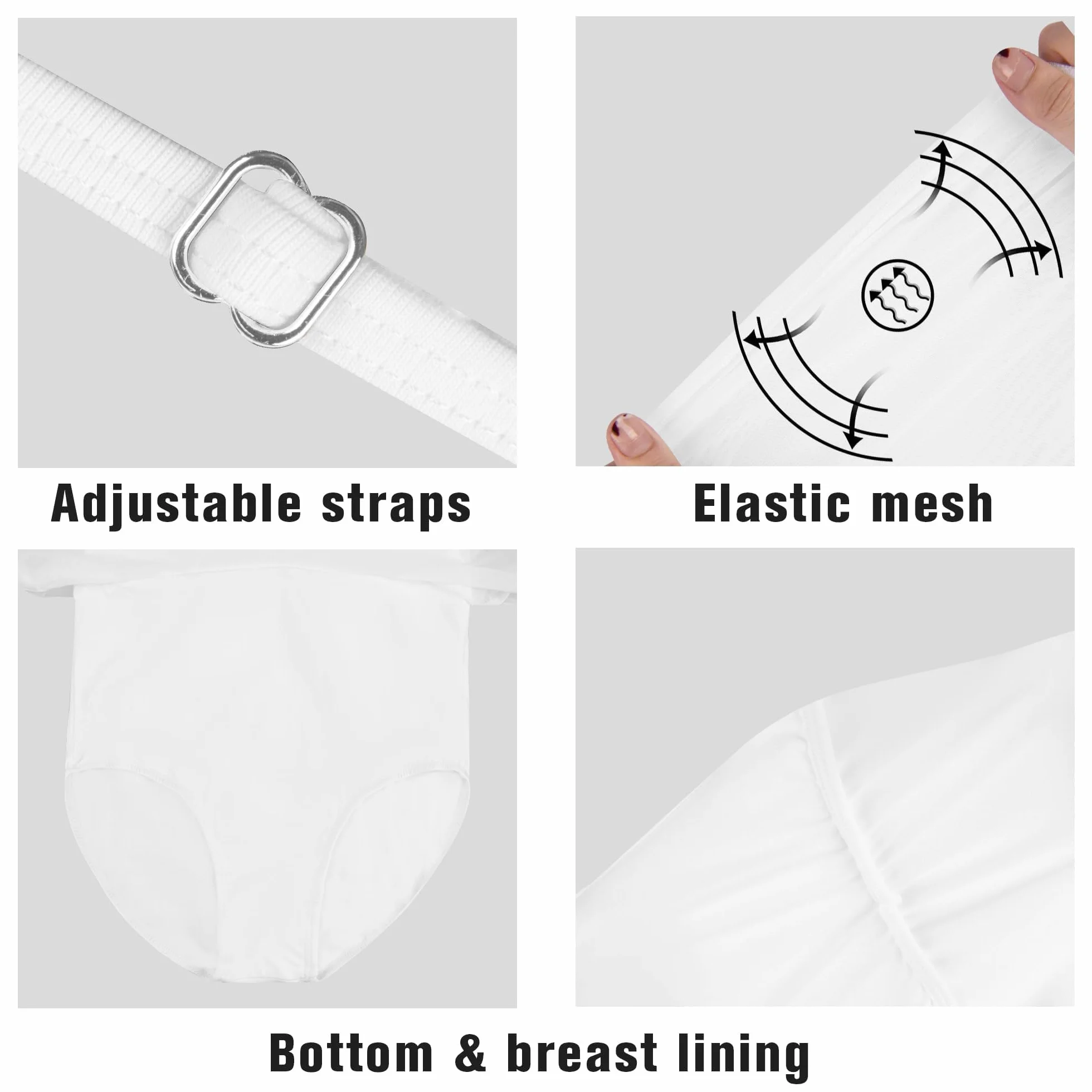 Femmes Lyric Ballet Asymétrique High Mesh Sans Manches Leotard Gymnastique