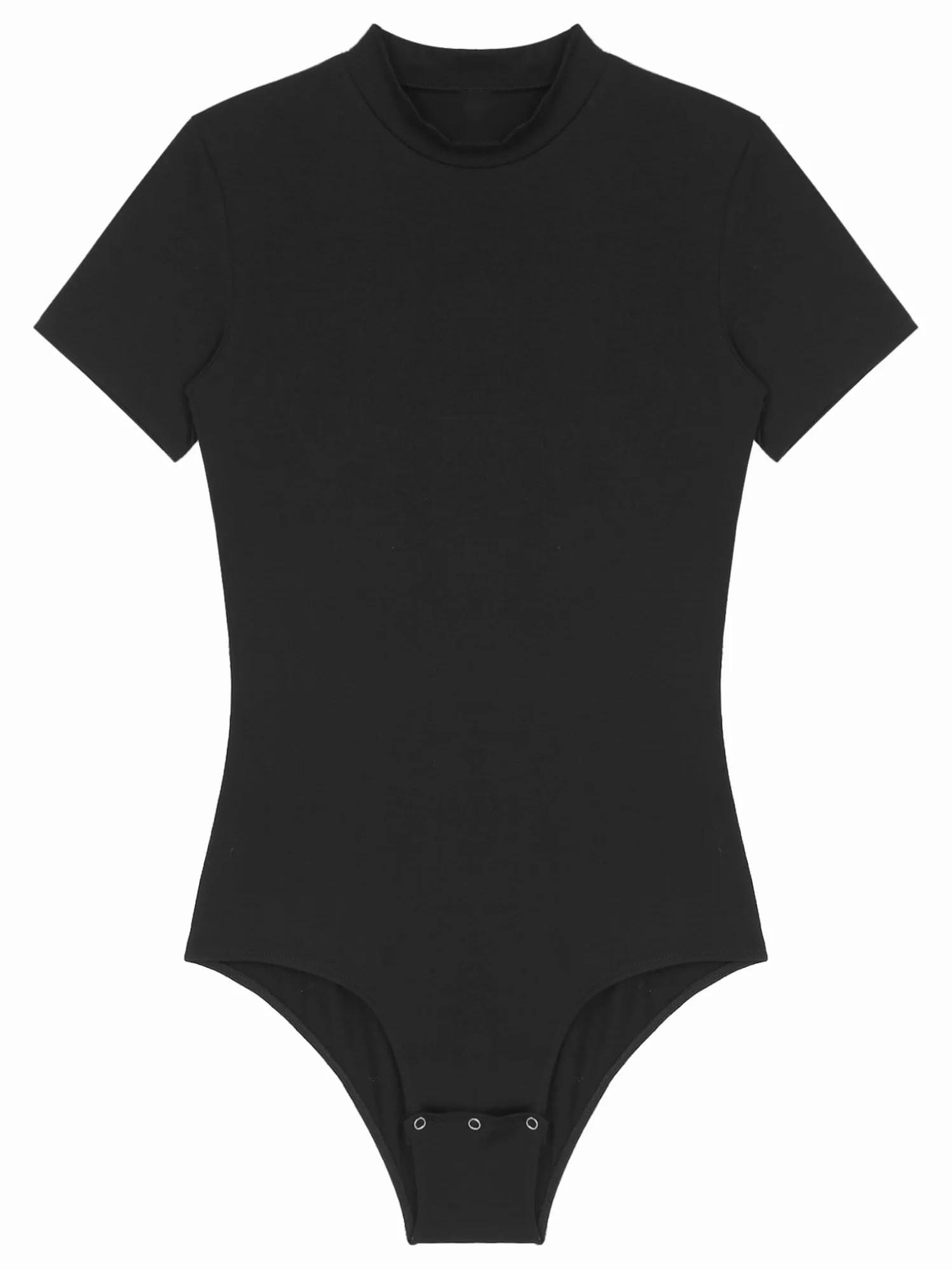 Homme Body de Sport Manche Courte T-Shirt Gymnastique Justaucorps