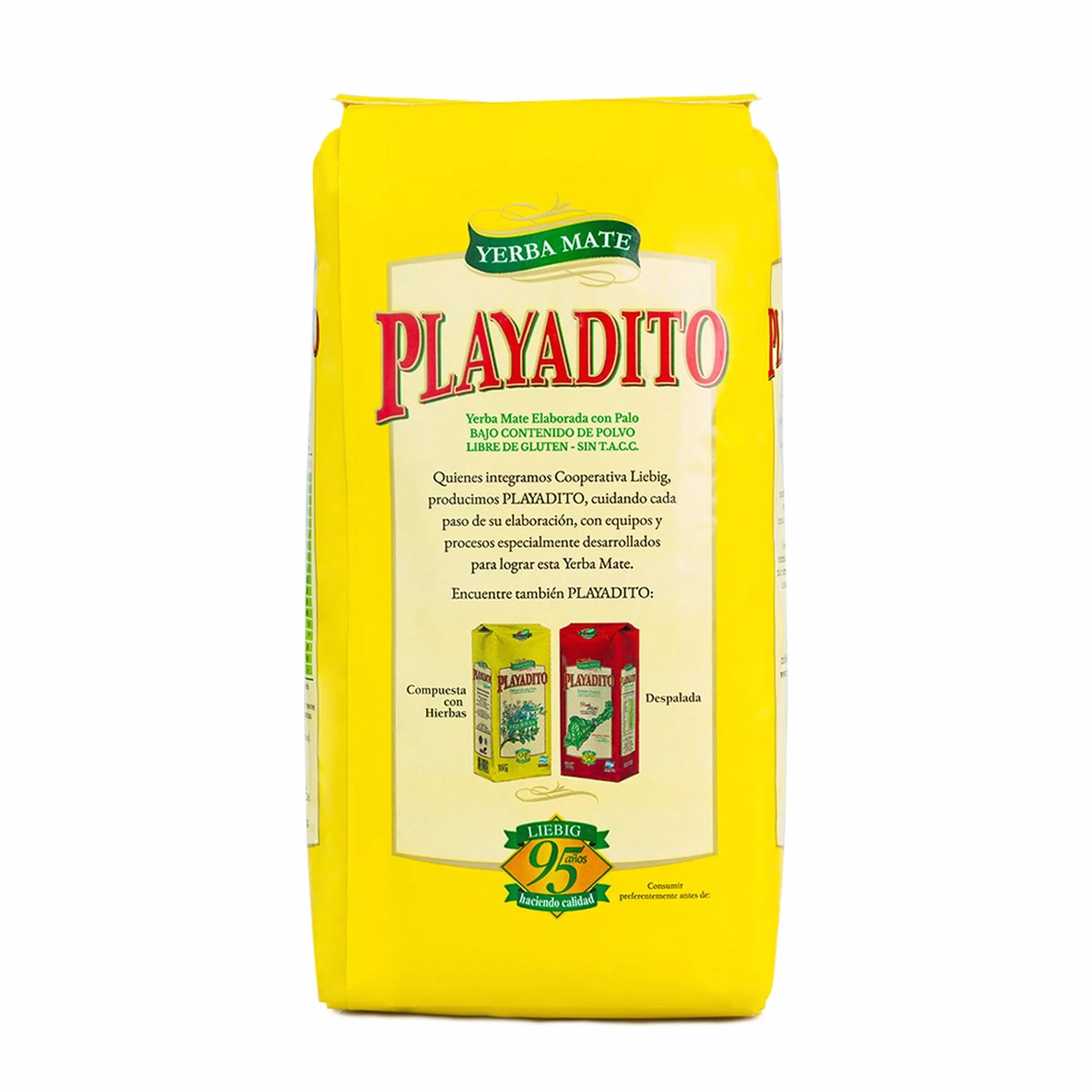 Playadito Yerba Mate 1 kg, Pack 3 – Maté argentin