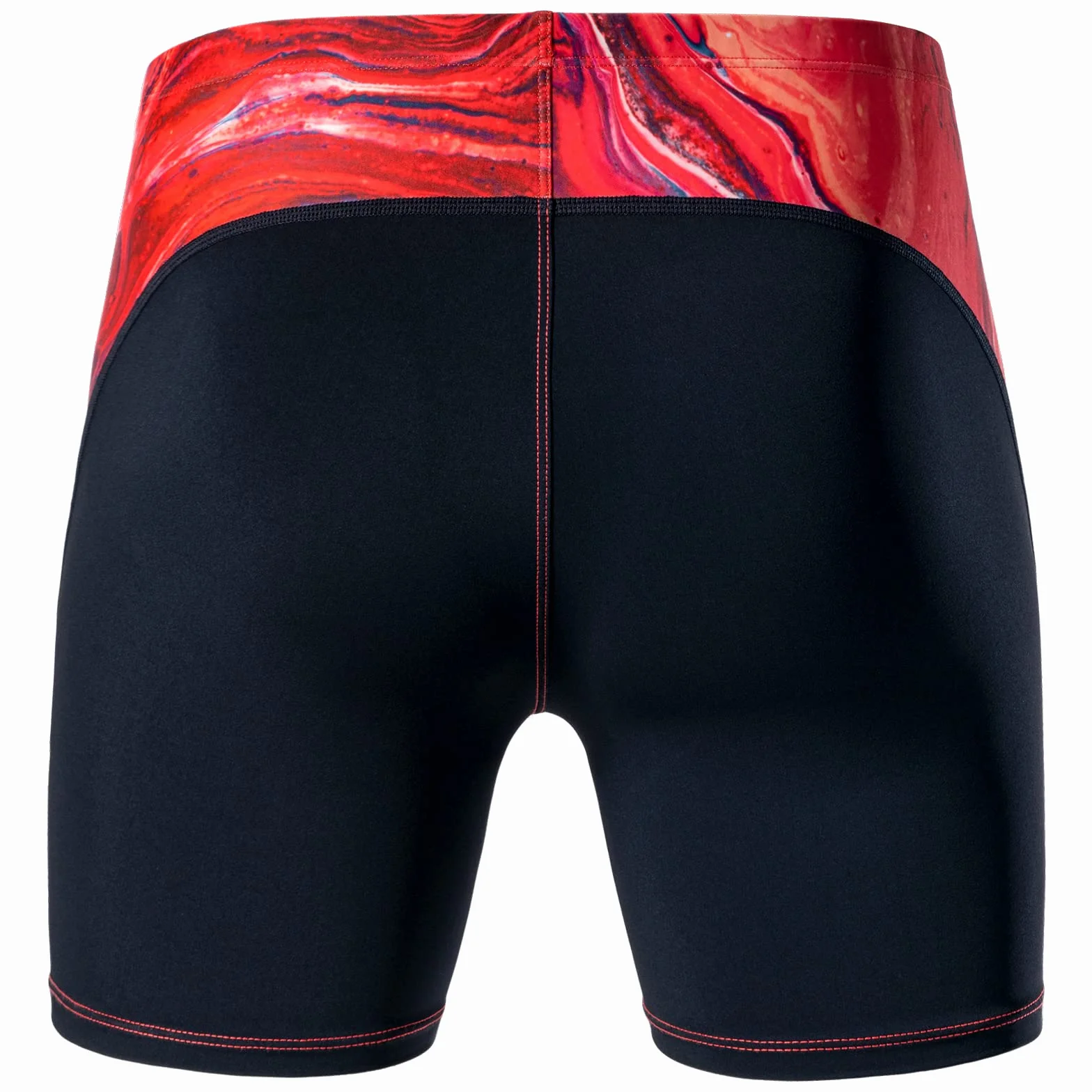 MY KILOMETRE Maillot de Bain Homme Boxer Short Jammer Natation Cordon Serrage Endurance Résistant Chlore Plage Surf