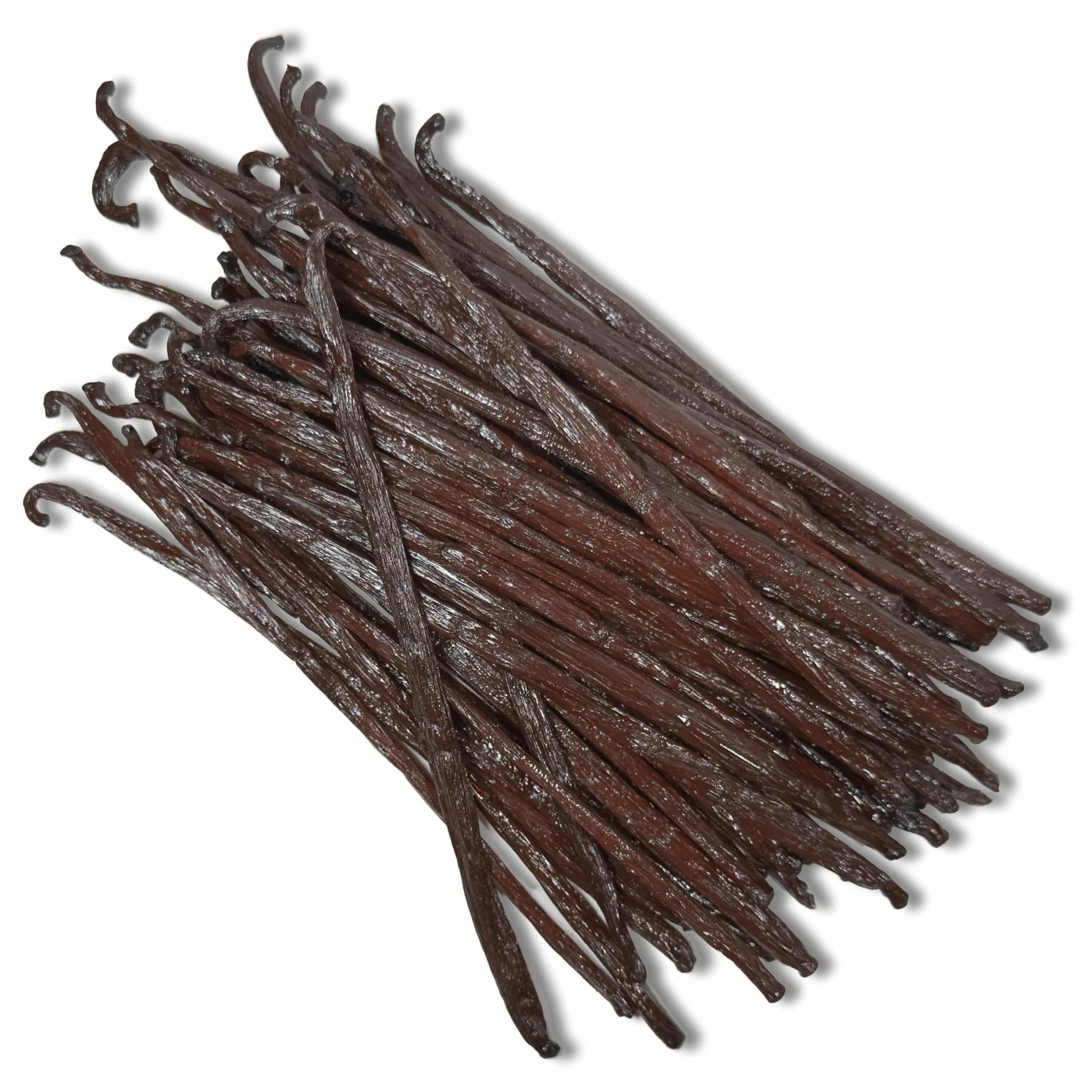 50 Gousses de Vanille Bourbon de Madagascar - 16-18 cm - Taille XL - Planifolia "Réserve Prestige" - Qualité Premium - Charnues et Aromatiques - 100% Naturelles - Idéal pour Pâtisseries et Desserts