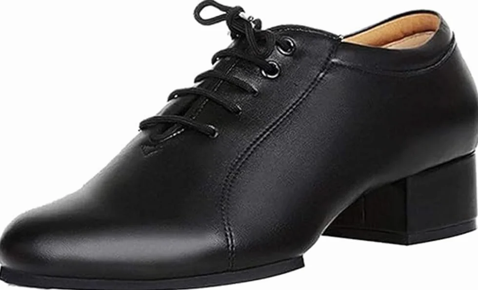 Chaussures de Danse en Cuir pour Hommes Salle de Bal & Latine