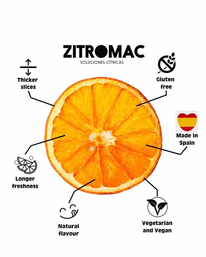 200gr Tranches d'Oranges Séchées sans Sucres Sjoutés, sans Additifs pour Cocktail, Décoration, Confiserie, Noël, Boissons - Fruits Séchés, Rondelle d’ Orange déshydratée Naturelle Qualité Premium