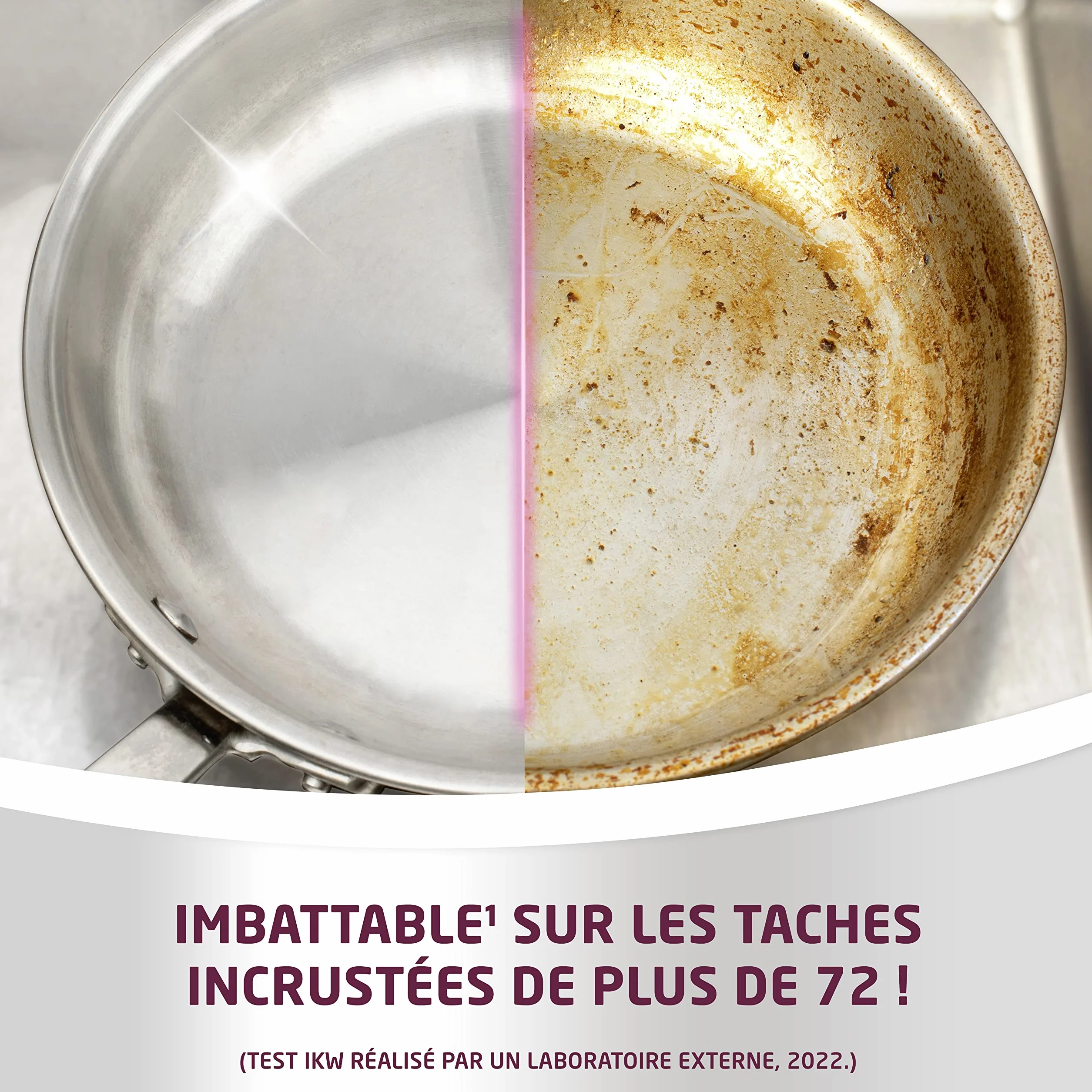 SUN - Pastilles Lave-Vaisselle Tout-en-1 - 80 Capsules - Expert Plus - imbattable sur les taches incrustées de + de 72h - dégraisse et fait briller