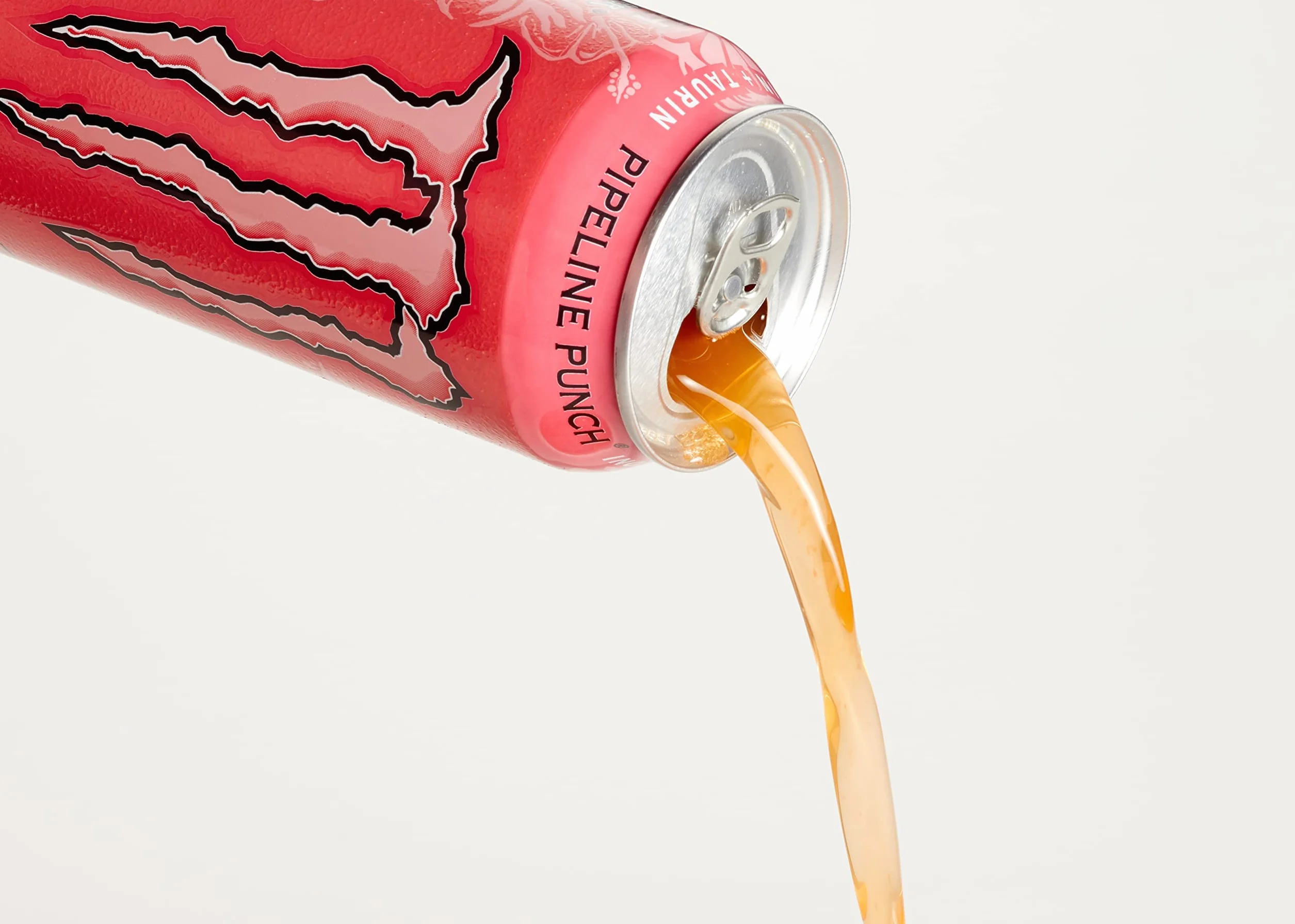 Monster Energy Pipeline Punch – Boisson énergisante caféinée au goût rafraîchissant de fruit de la passion, orange et goyave – dans des boîtes jetables pratiques (12 x 500 ml)