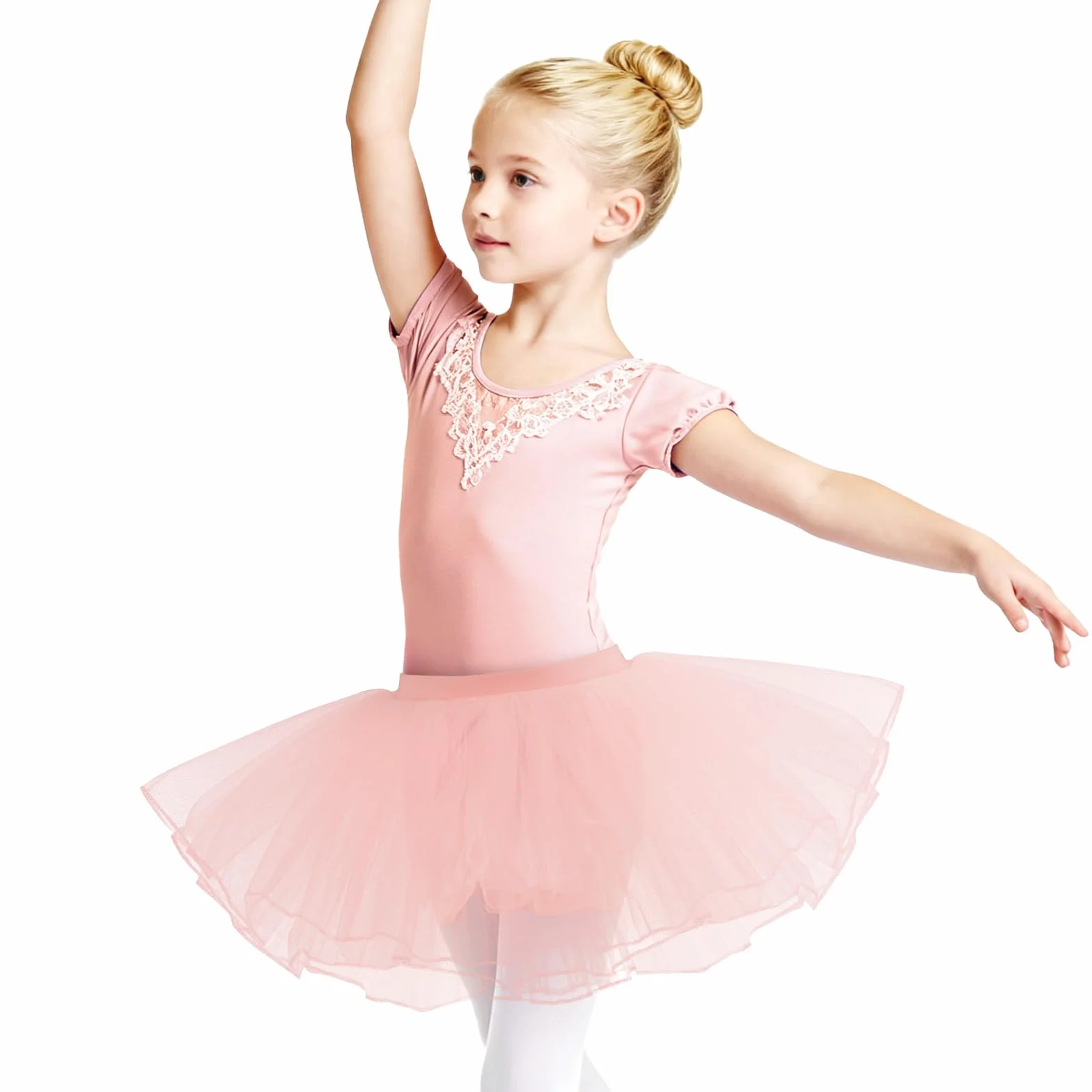 Jupe Tutu en Tulle pour Fille, Jupe de Ballet Classique, 3-10 Ans