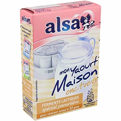ALSA - Preparation Yaourt Maison Onctueux 8 G - Lot De 3