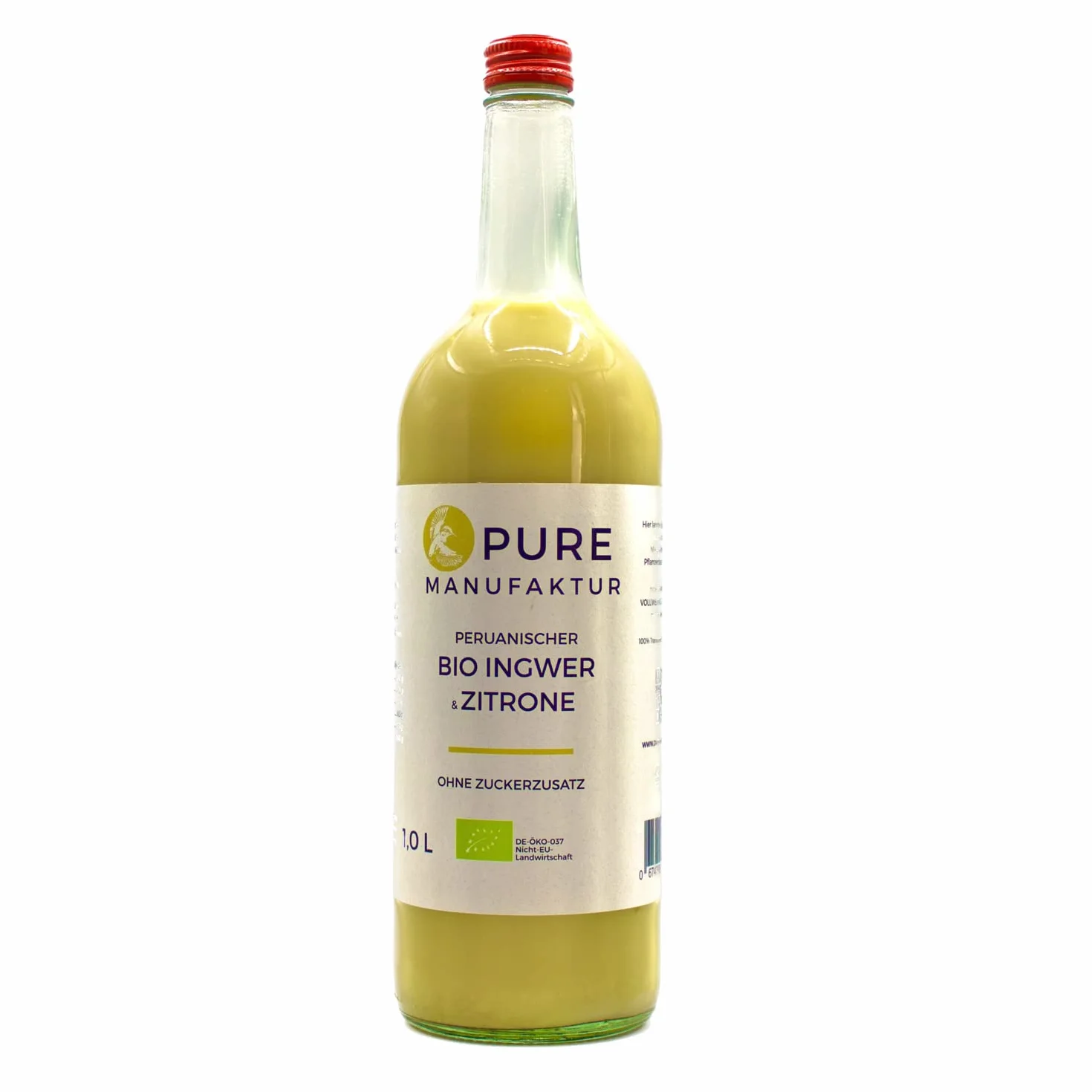 Bio Gingembre concentré – Qualité concentré de contrôle angebautem peruanischen bio Gingembre – Sans additifs, sans sucre
