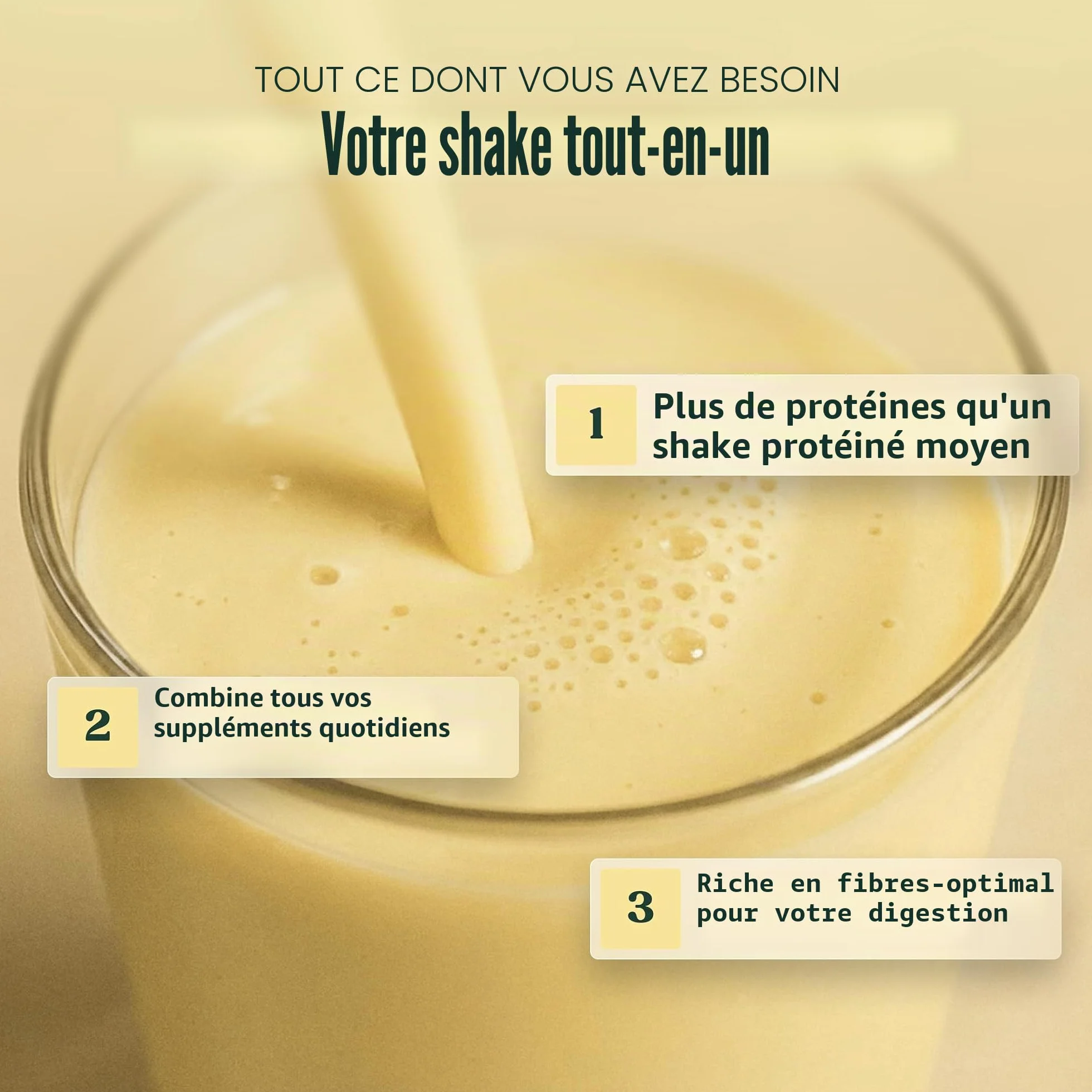 Saturo Substitut de Repas Complet, Pack Test, Prêt à Consommer Riche en Protéines, Vitamines et Minéraux, Milk-Shake/Smoothie, 24 x 330 ml