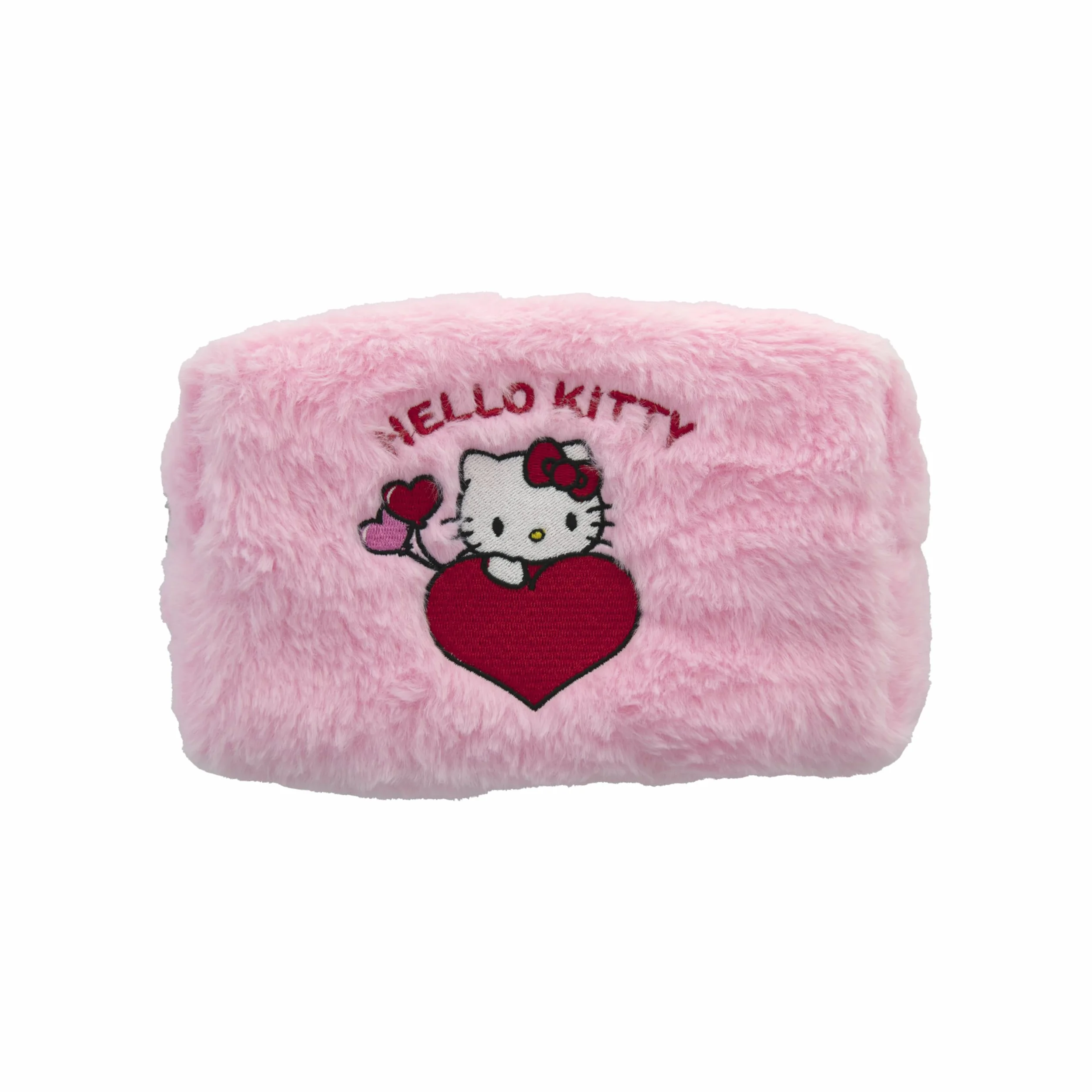 Hello Kitty Trousse de Toilette Fourrure Rose Sanrio