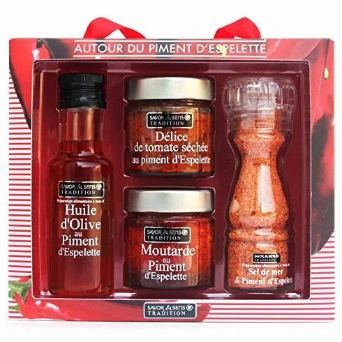 Coffret autour du Piment d'Espelette - 4 produits