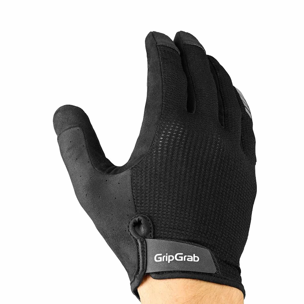 GripGrab EXPLR Gants de VTT d'été longs rembourrés pour vélo Gravel