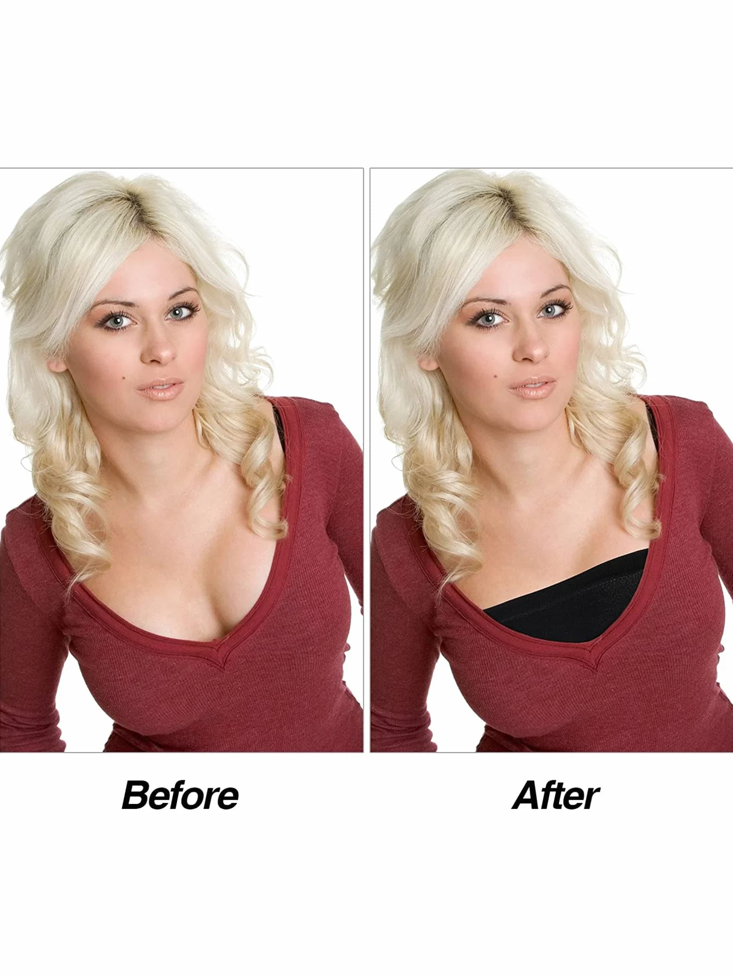 Geyoga Soutien-Gorge Bandeau sans Bretelles Tube Non Rembourré Extensible sans Couture 3 Pcs