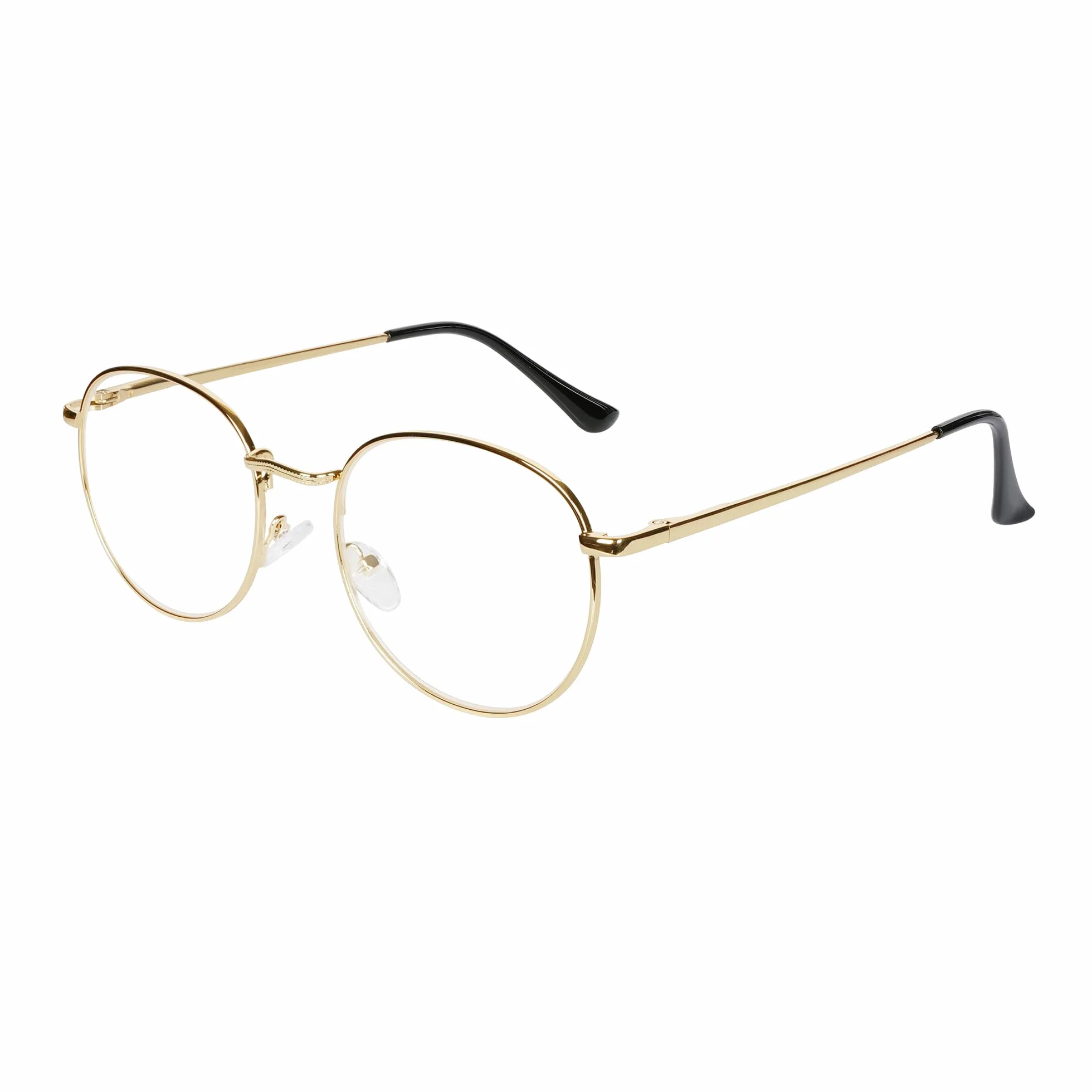 Lunettes de Lecture Métalliques Transparentes avec Sangle