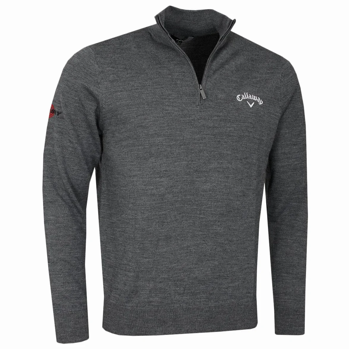 Callaway Hommes 1/4 Blended Merino Pull