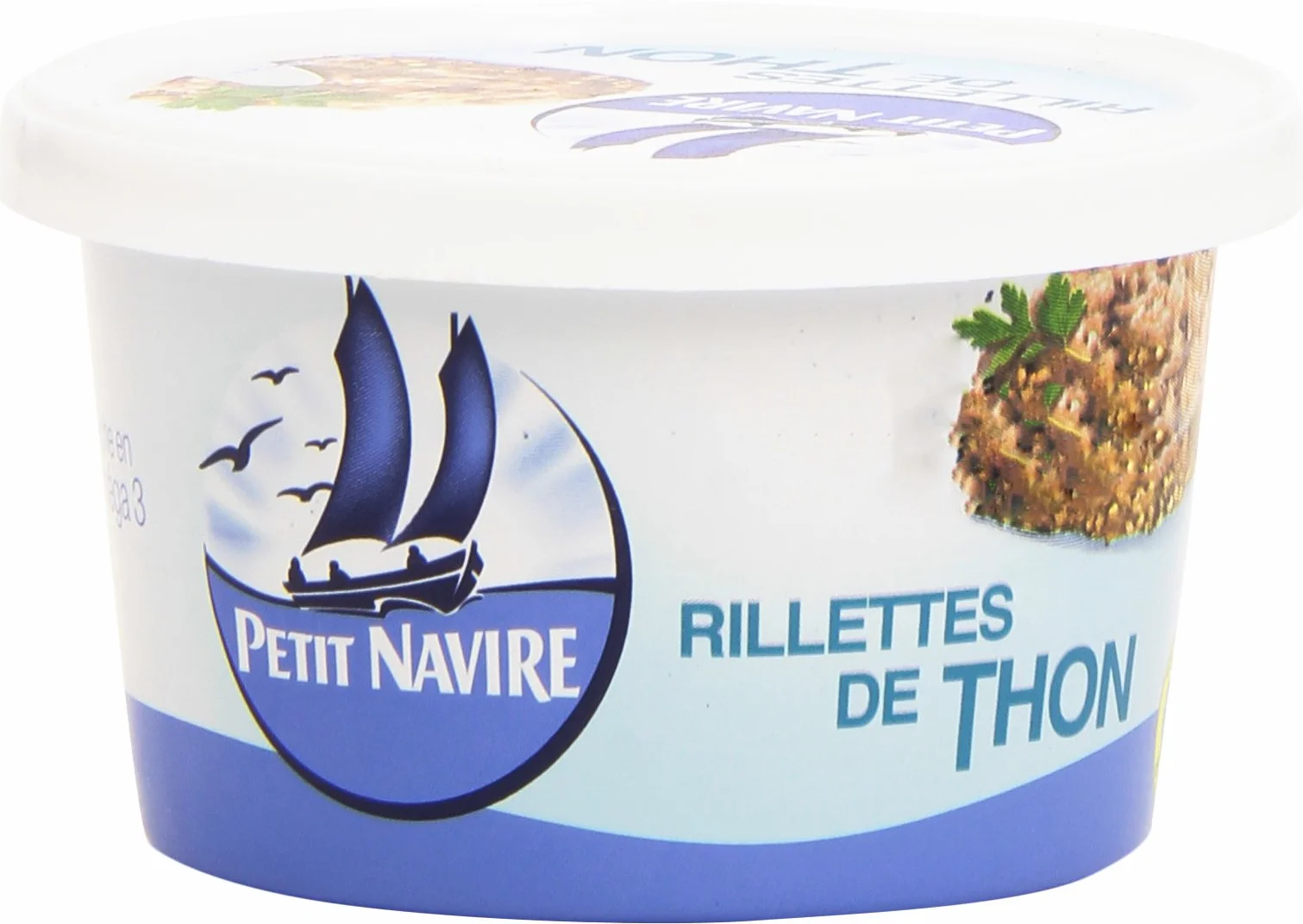 Petit Navire Rillettes de Thon 125g - Lot de 4