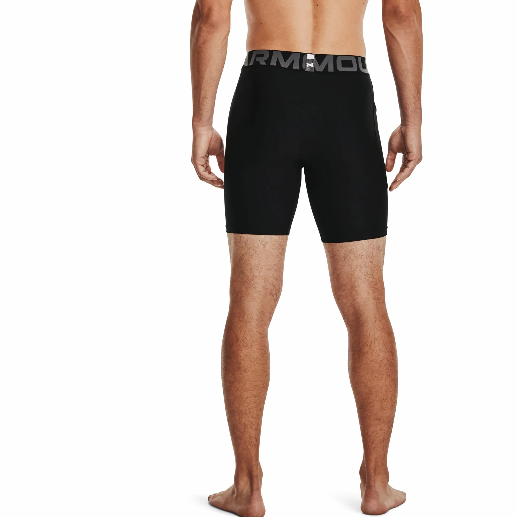 Under Armour UA HG Armour Shorts Short de sport léger homme Noir Blanc 3XL