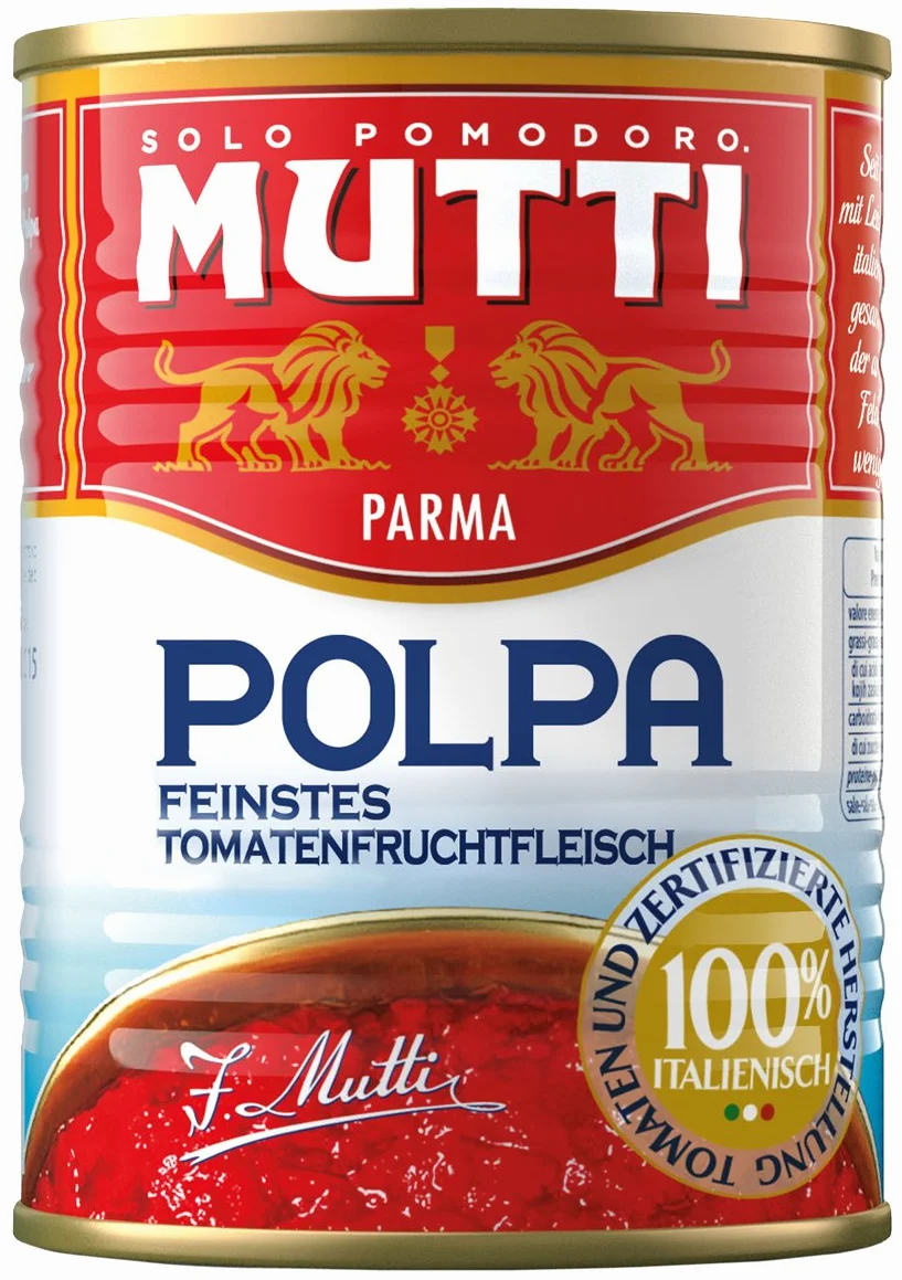 Mutti Pulpe Fine de Tomates poids net 400 g