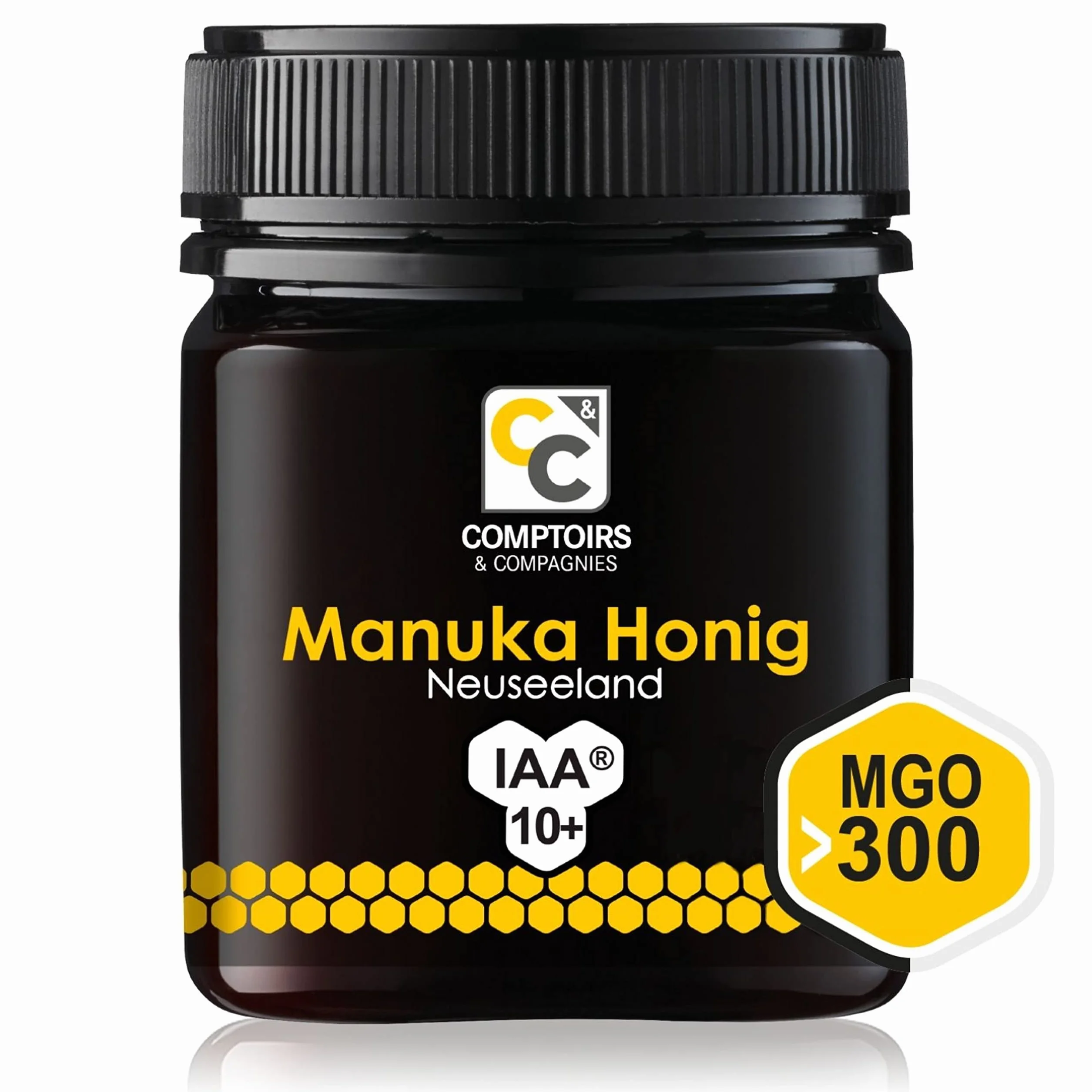 COMPTOIRS ET COMPAGNIES - Miel de Manuka Actif - IAA10+ (MGO263+) - Origine Nouvelle Zélande - 250g