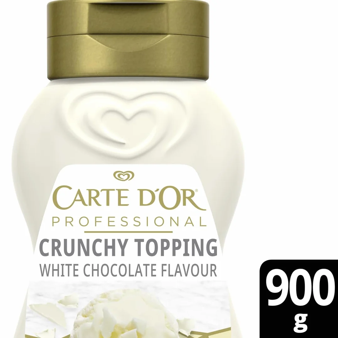 GARNITURE DE CHOCOLAT BLANC CROUSTILLANT GR.900
