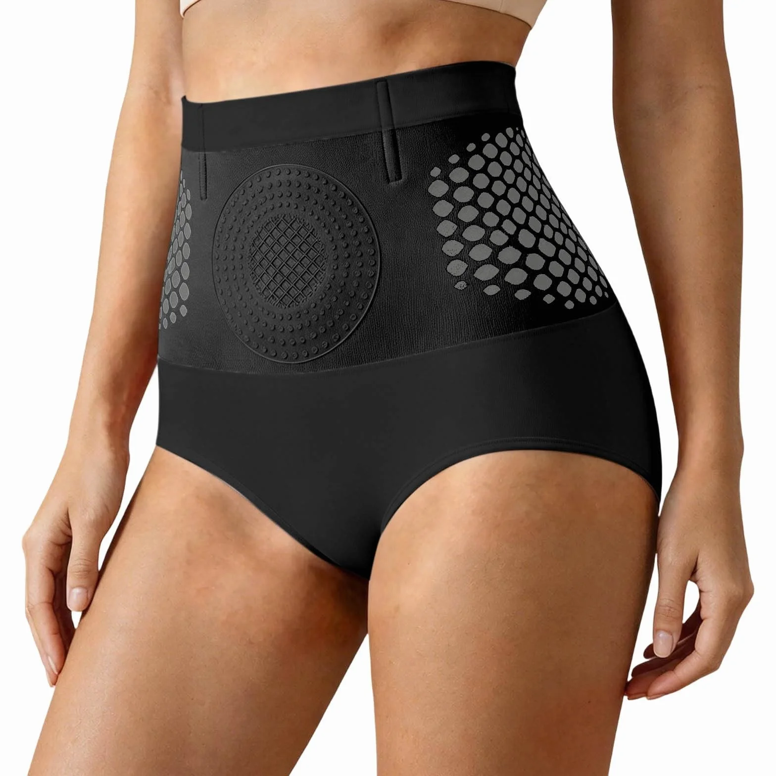 Short Sculptant Thermogénique Brûleur de Graisse 4 en 1 Ventre Plat Taille Haute pour Femme