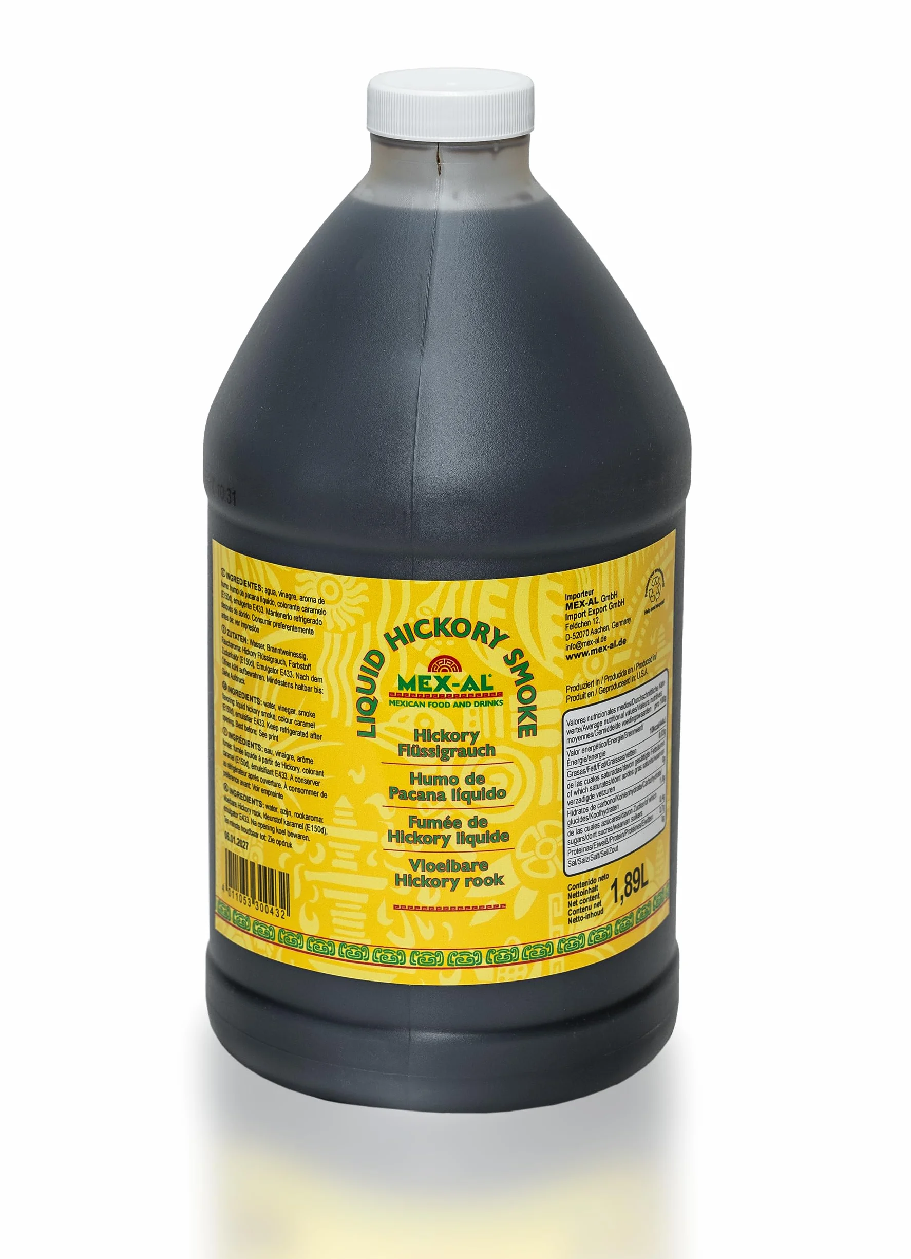 Mex-Al - Fumée liquide Hickory 1,89l
