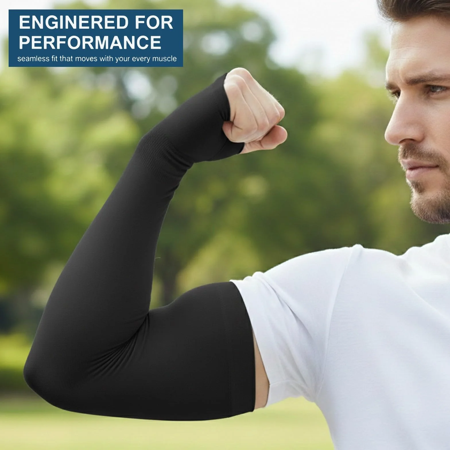Manchette Bras Anti UV Protection, Manches Tatouage pour Volley-ball Cyclisme Basketball, Manchon Bras Homme & Femme 3 Paires