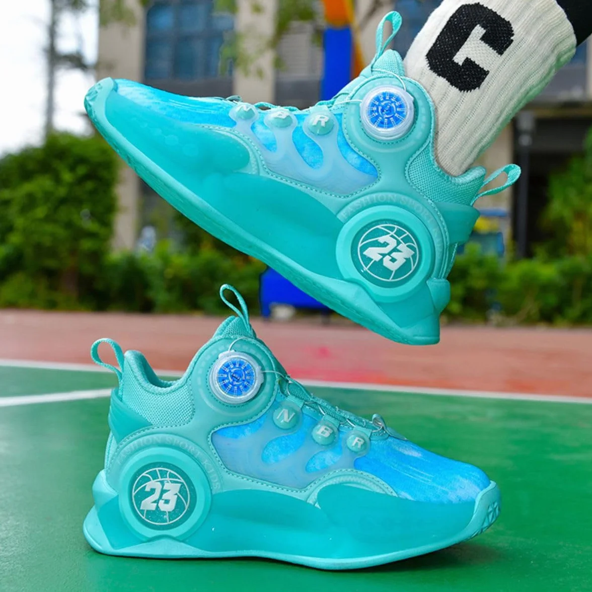 Chaussures de Basket-Ball pour Garçons et Filles, Chaussures de Sport et de Course