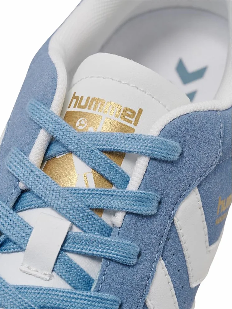 hummel Perfekt CL Baskets de handball en daim Bleu