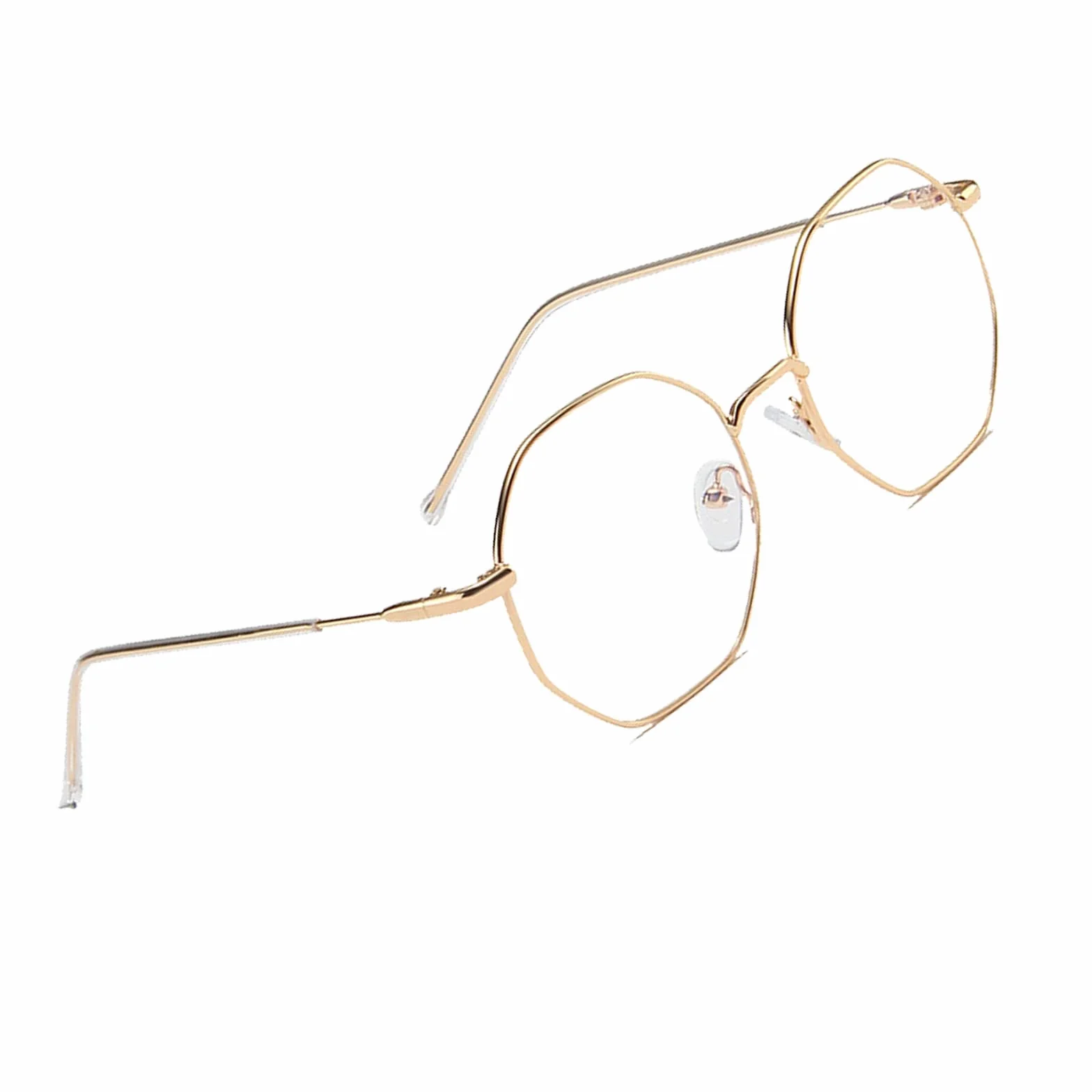 Lunette Anti Lumière Bleue Homme Femme Monture Métal Lunettes Ordinateur Protection Gaming