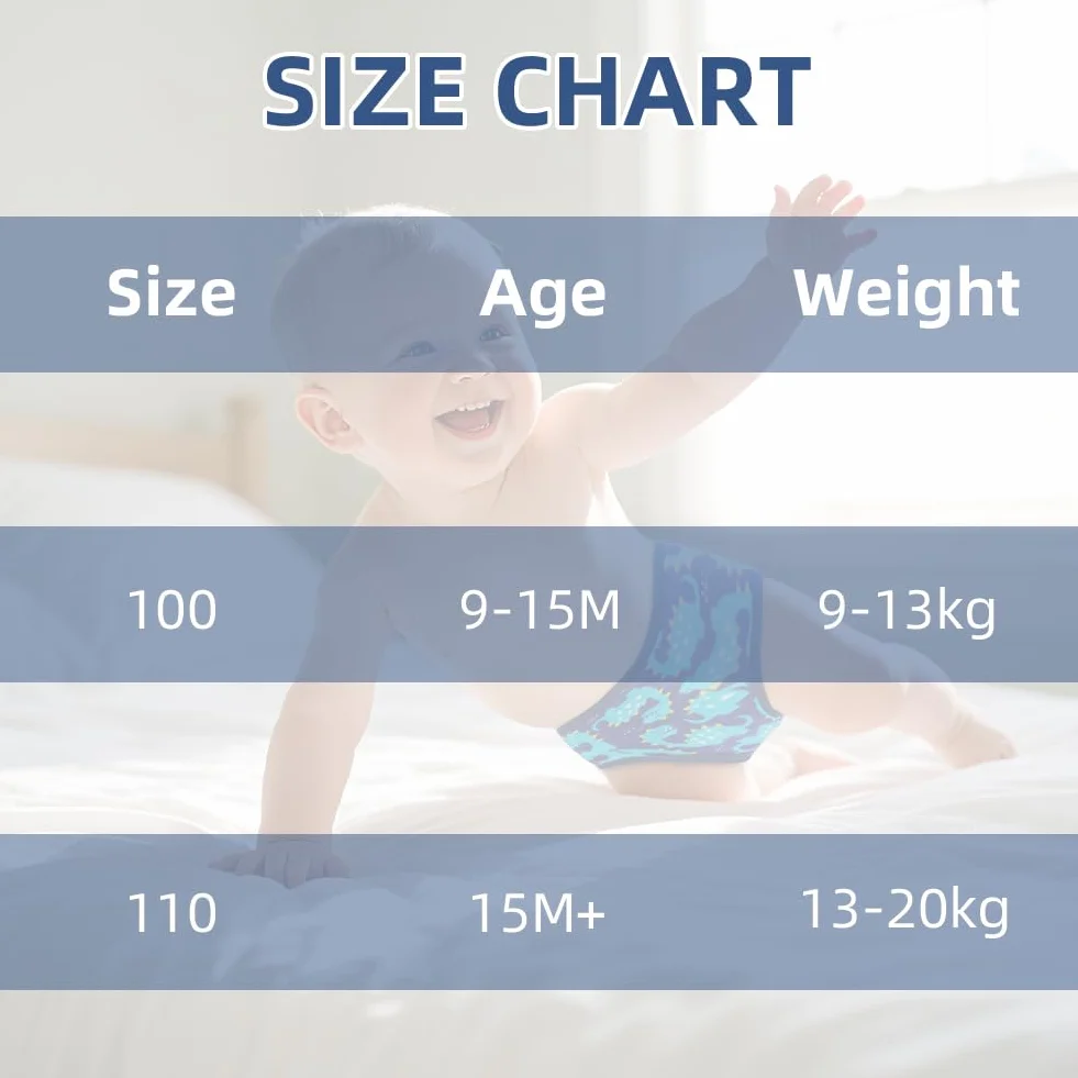 Culotte d'apprentissage lavable pour enfant, 5 pièces, fille et garçon, bébé, bords enveloppés
