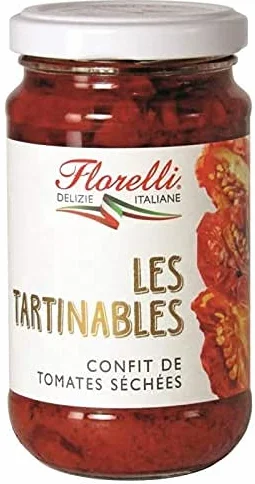 FLORELLI - Pasta Et Bruschetta Confit De Tomates Séchées 190G - Lot De 3 - meilleure offre