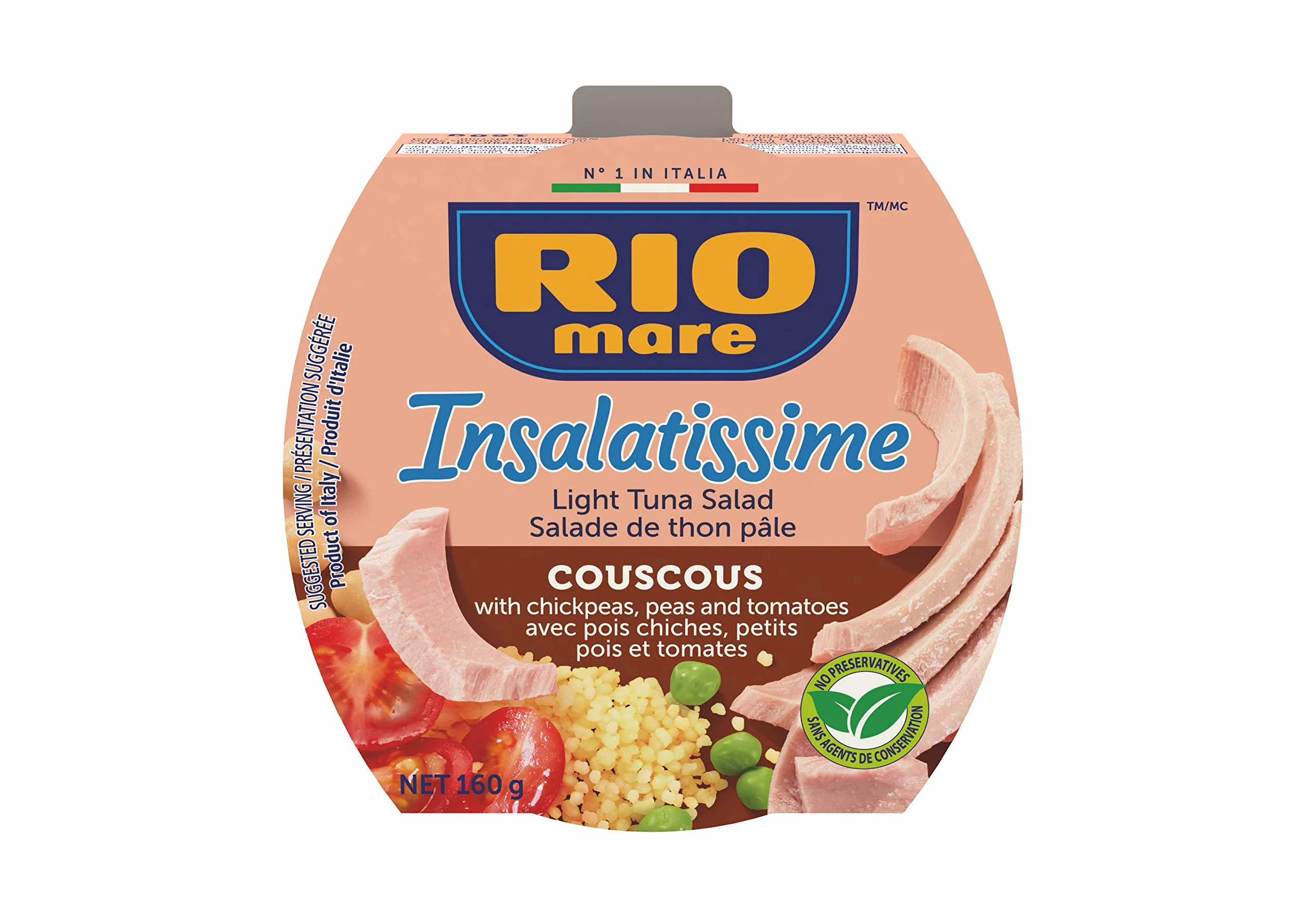 Couscous Insalatissime et le thon