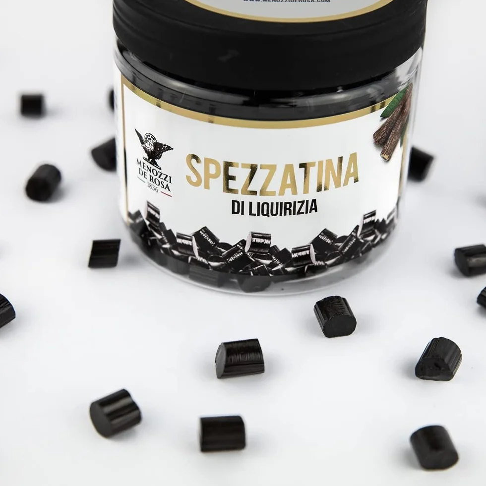 Menozzi De Rosa Pastilles au Réglisse Pure Italienne 150g