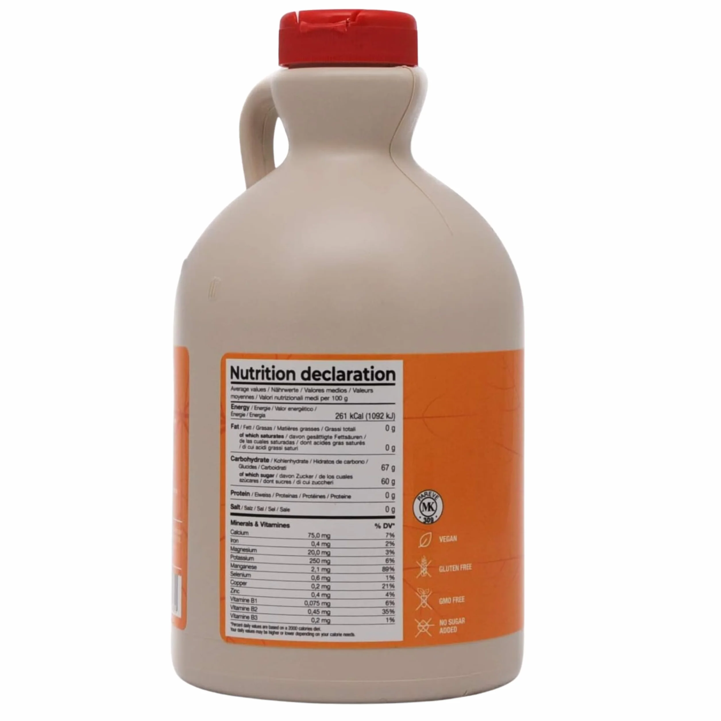 MapleFarm - Sirop d'érable canadien pur Grade A, Ambré, goût riche - Carafe 1 l (Lot de 1) - Pure maple syrup - Jus d'érable