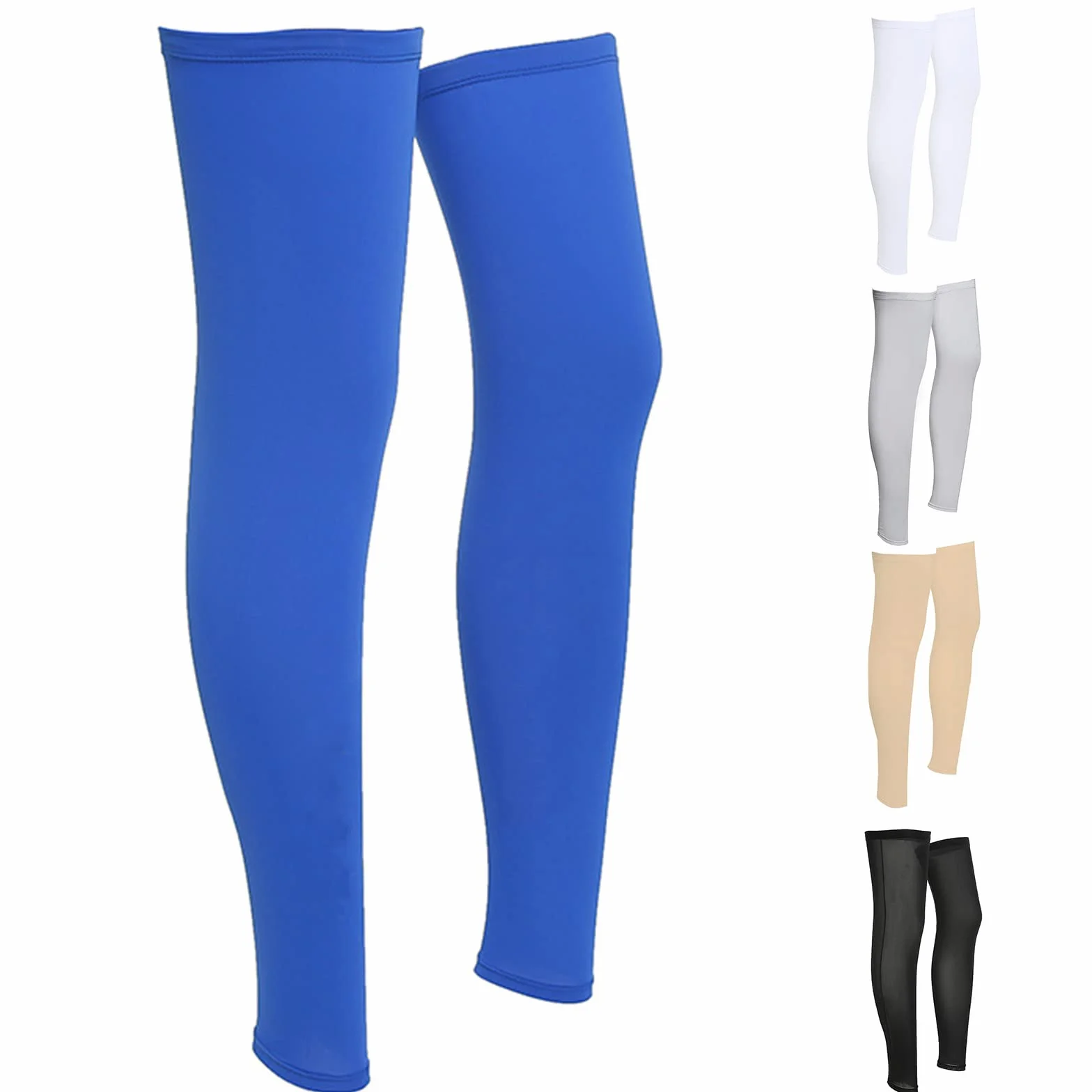 Manchon en soie glacée pour femme - Protection solaire - Accessoires cyclisme extérieur