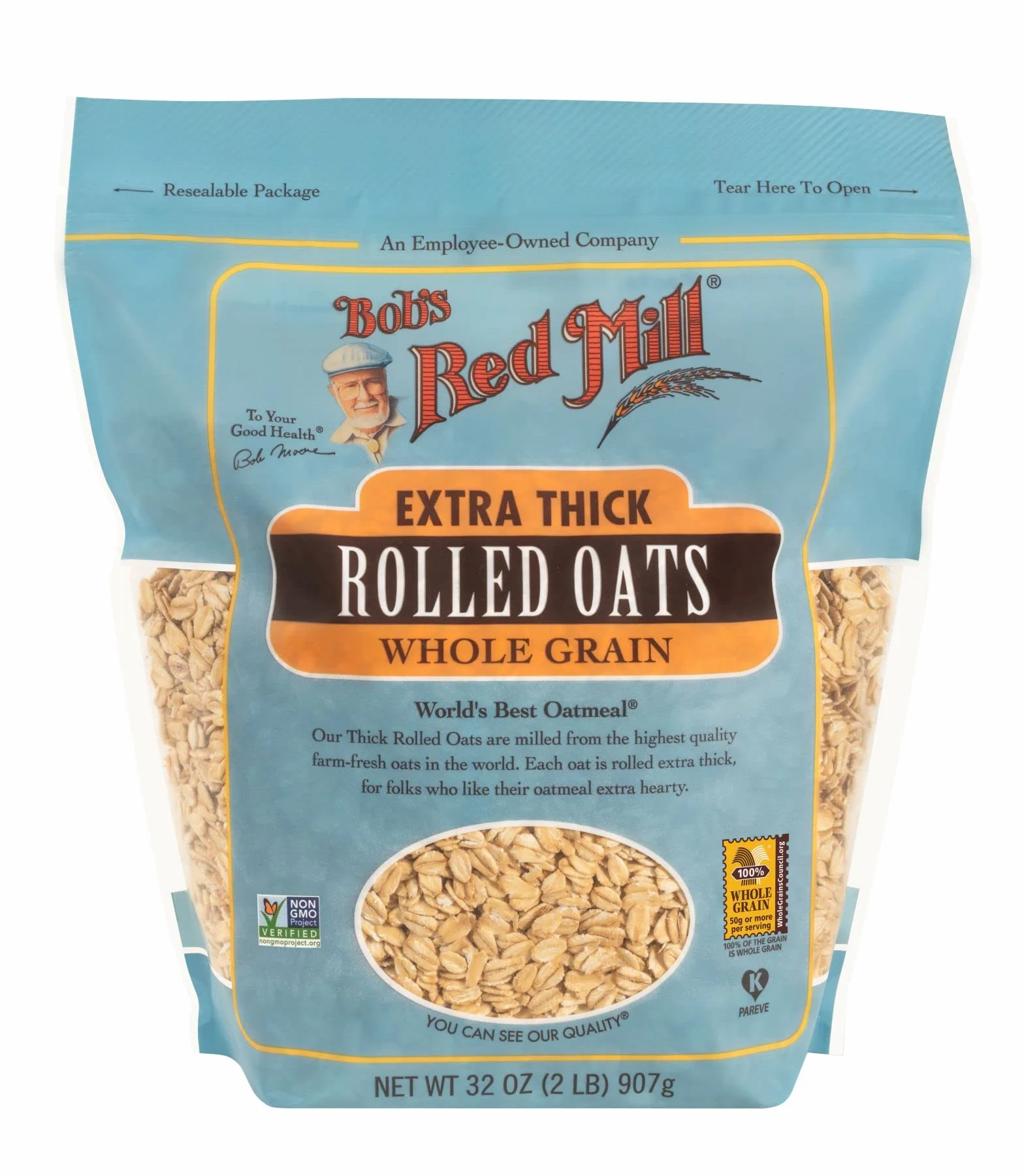 Bob's Red Mill Flocons d'avoine extra épais, 946 g