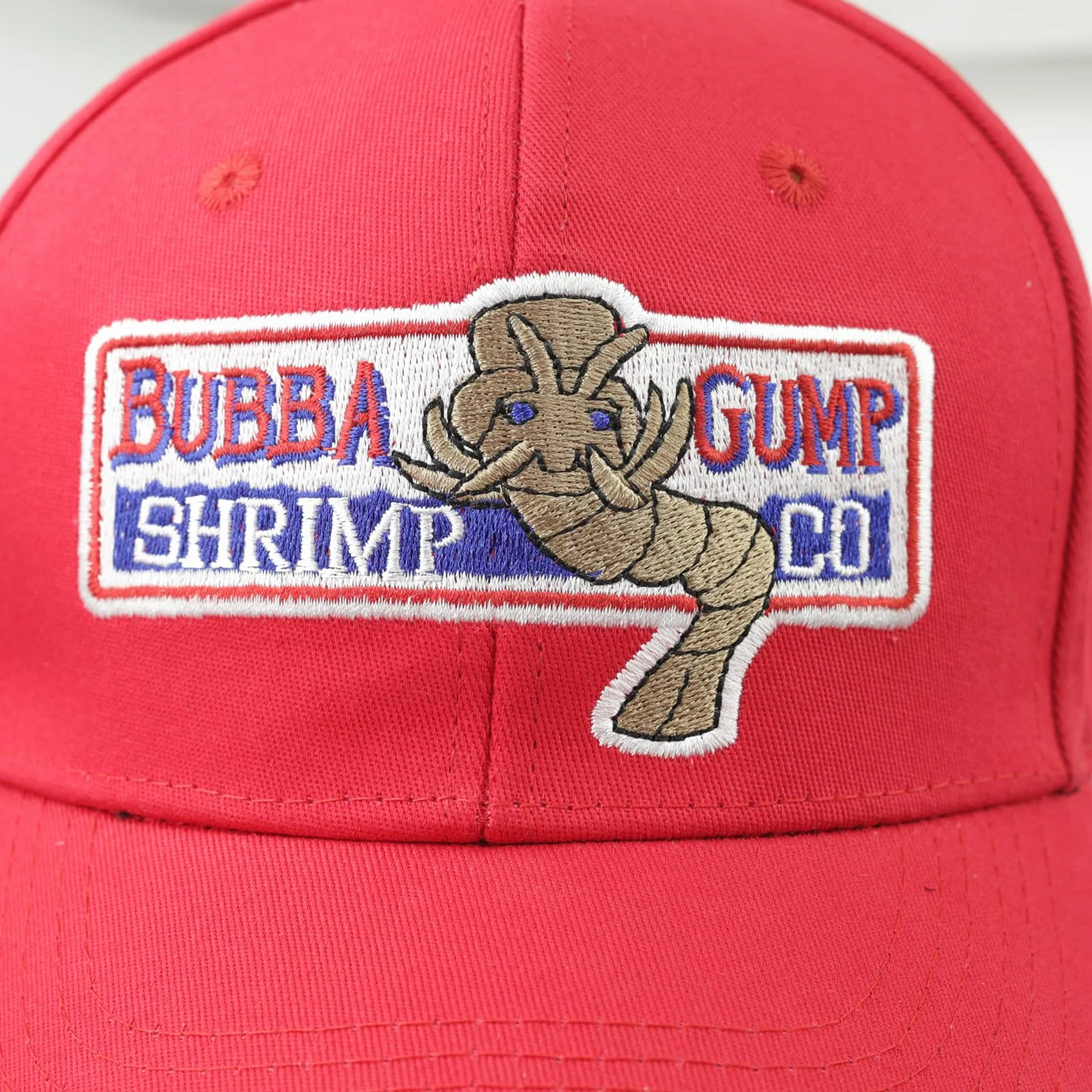 Bubba Gump Casquette de baseball réglable Brodée Forest Gump Chapeaux