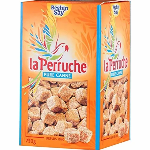 Béghin Say Sucre La Perruche Pure Canne 750g (lot de 6)