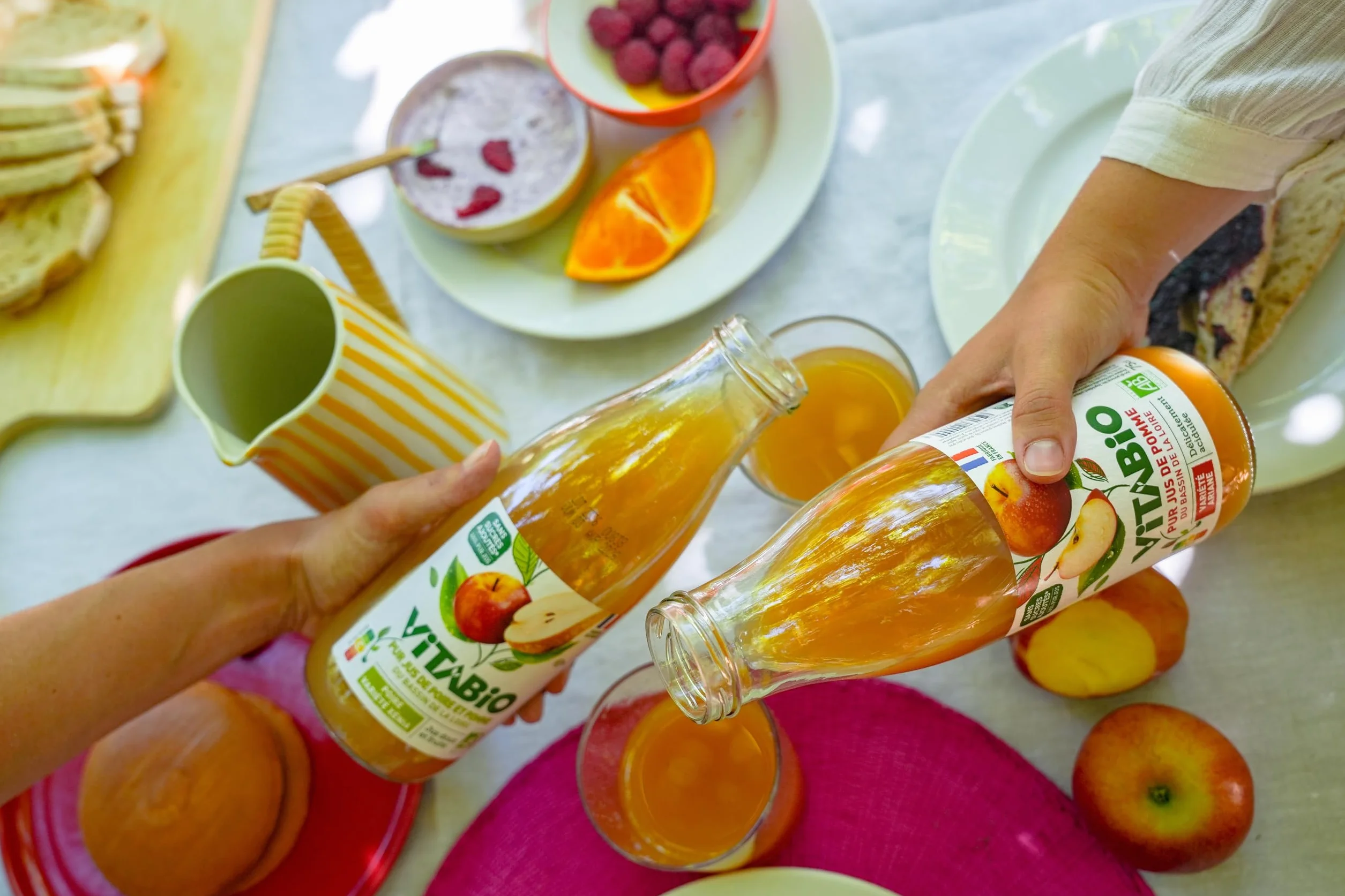 VITABIO - 100% Pur Jus - Poire Xenia et Pomme - 750ml - BIO - Lot de 6