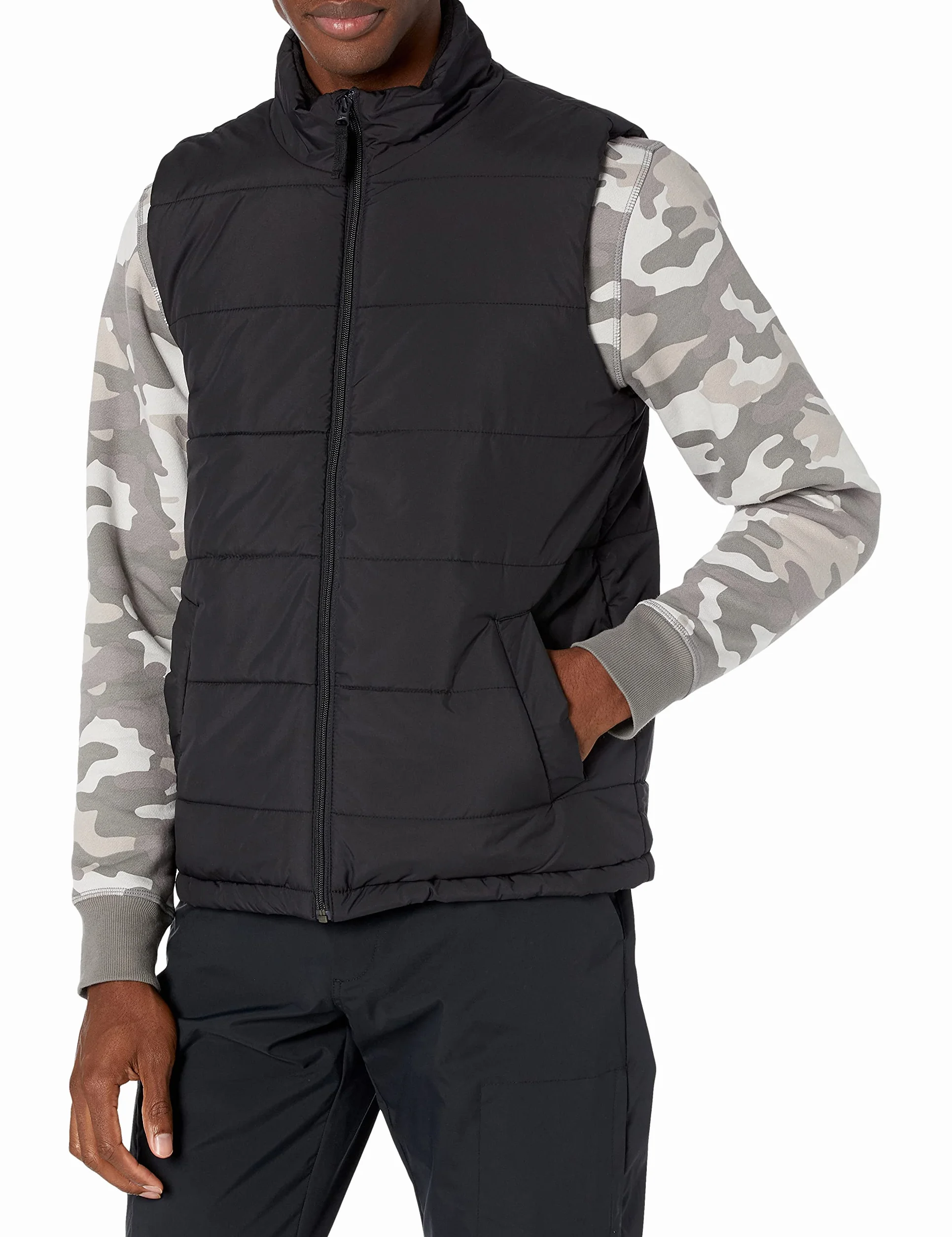 Amazon Essentials Homme Doudoune Isolante Polaire Épaisseur Moyenne