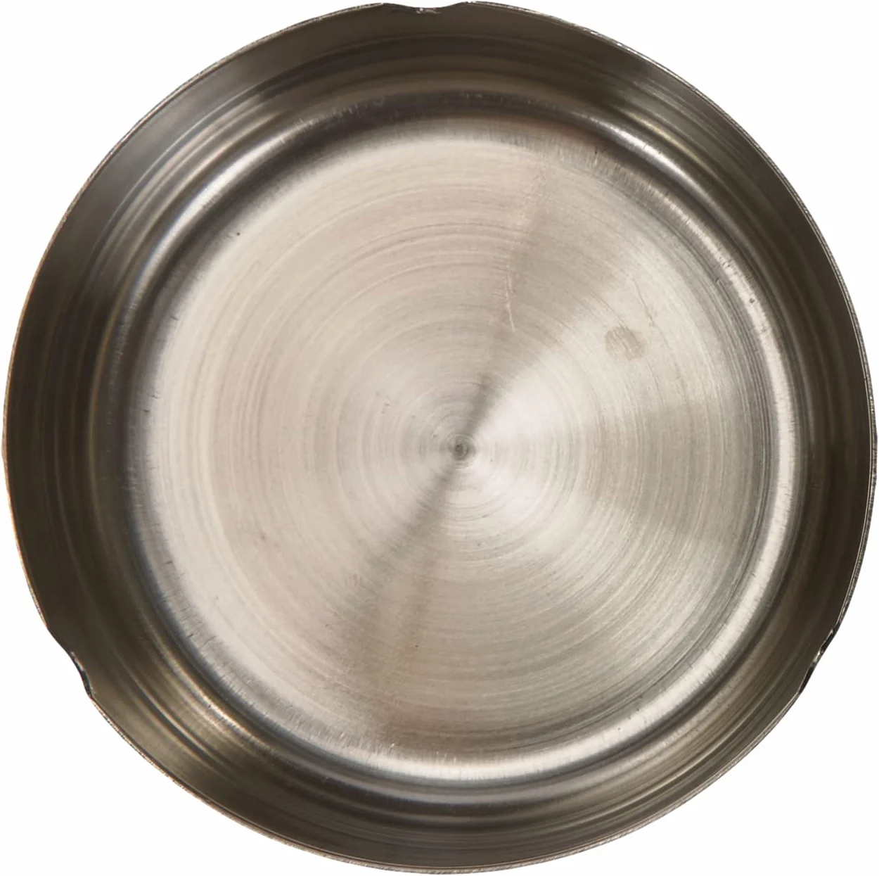 Equinox Cendrier INOX Argenté 9,80 x 9,80 x 3,5 cm