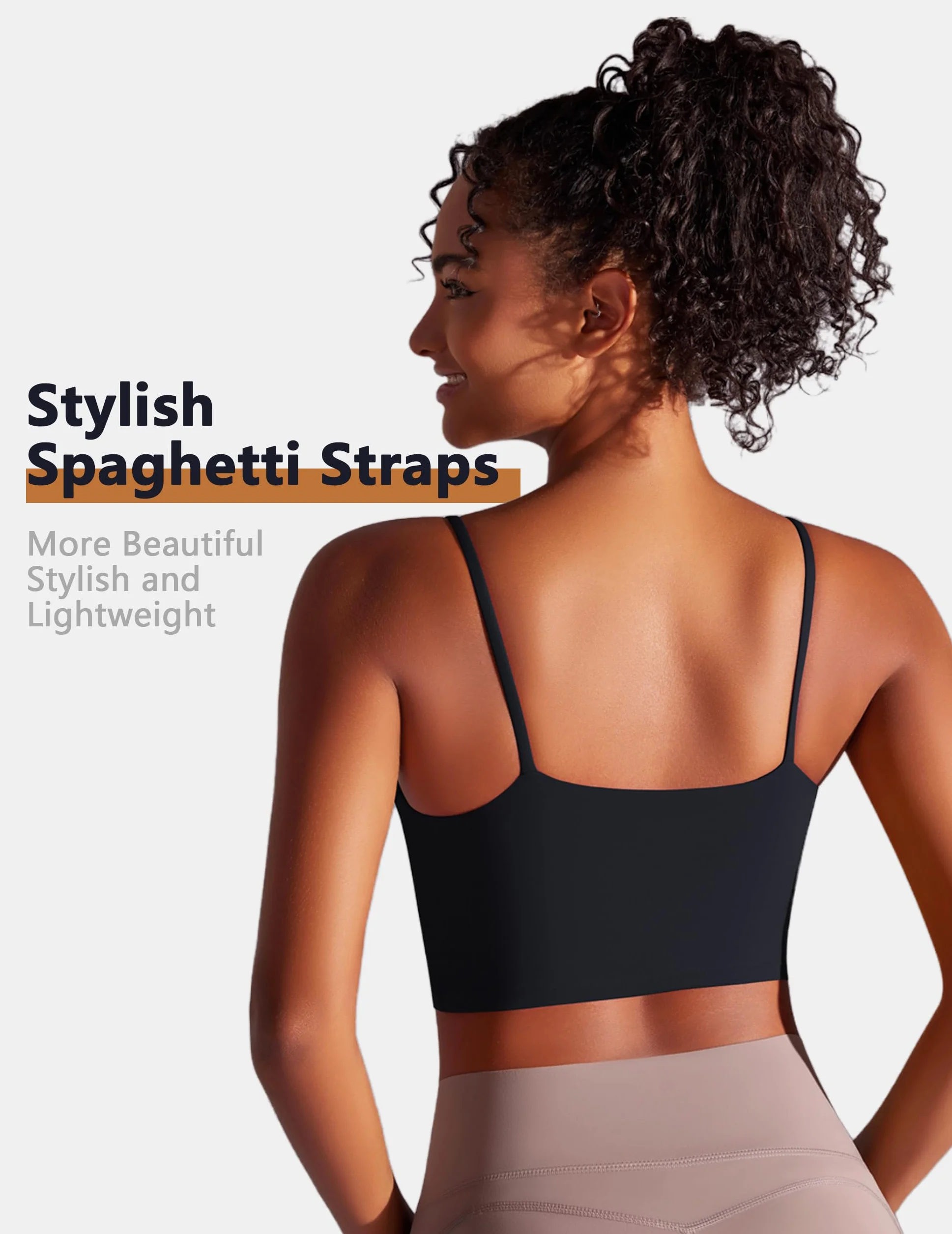 Soutien Gorge de Sport Femme Respirant avec Coussinets Fixes Fitness Yoga