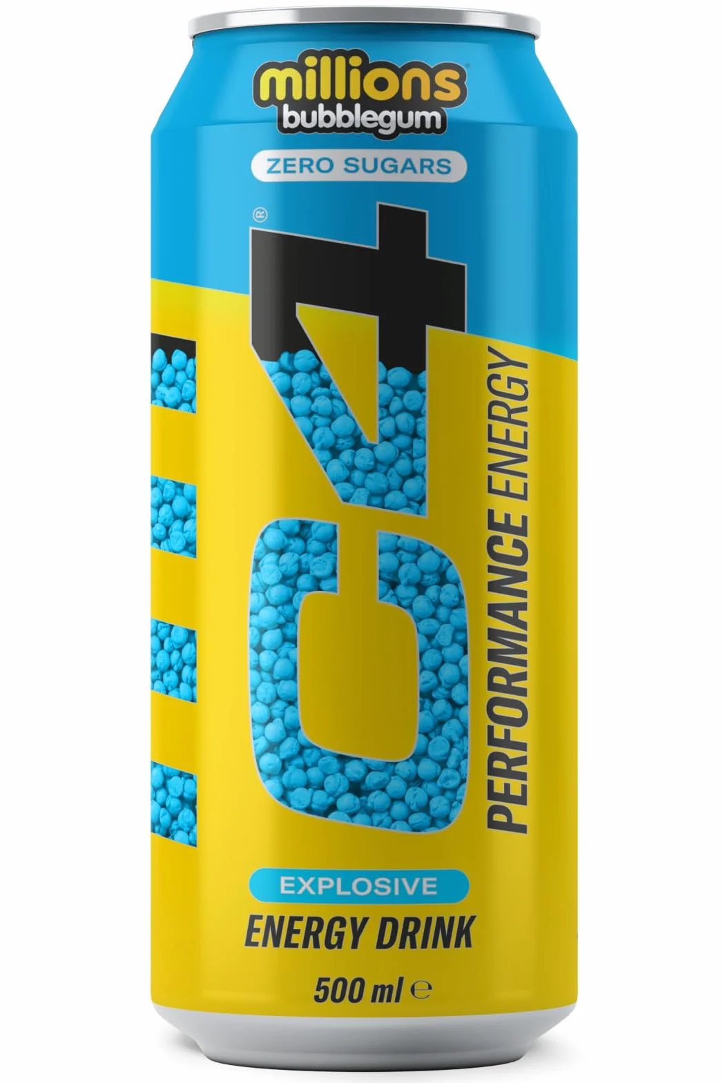 Cellucor C4 Performance Energy, Millions Bubblegum - 12 x 500 ml.