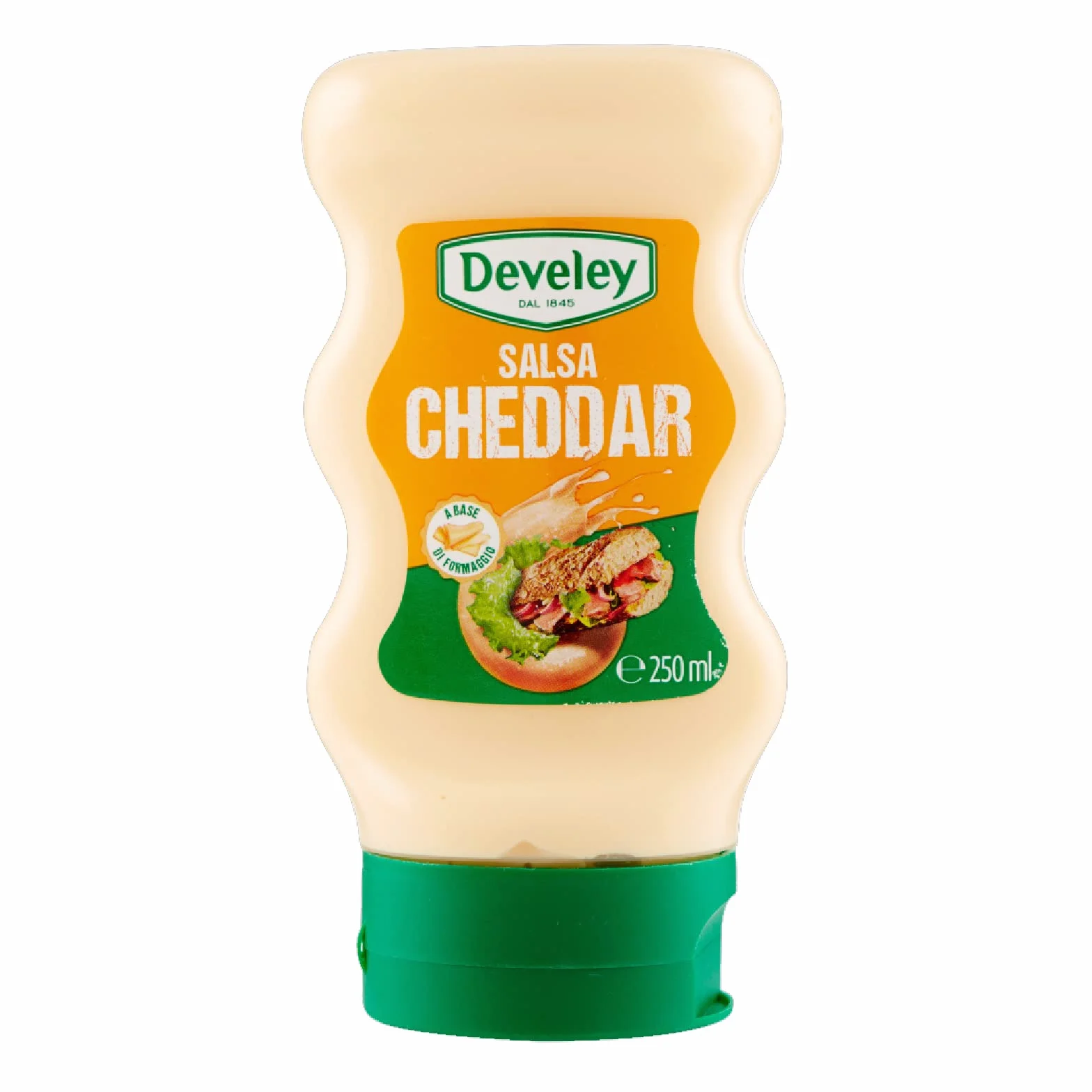 SALSA CHEDDAR DEVELEY CHEDDAR BOTTIGLIA SQUEEZE 250 ml SALSE CONDIMENTO