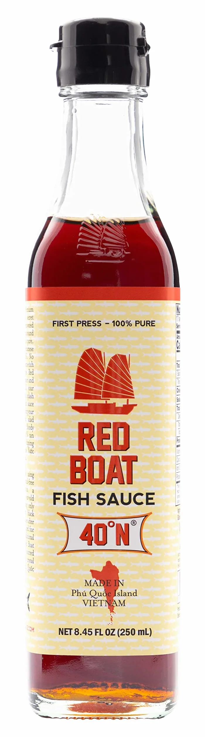 Red Boat Vietnamese Fish Sauce 40oN Extra Virgin 250ml Bottle by Red Boat [Foods]