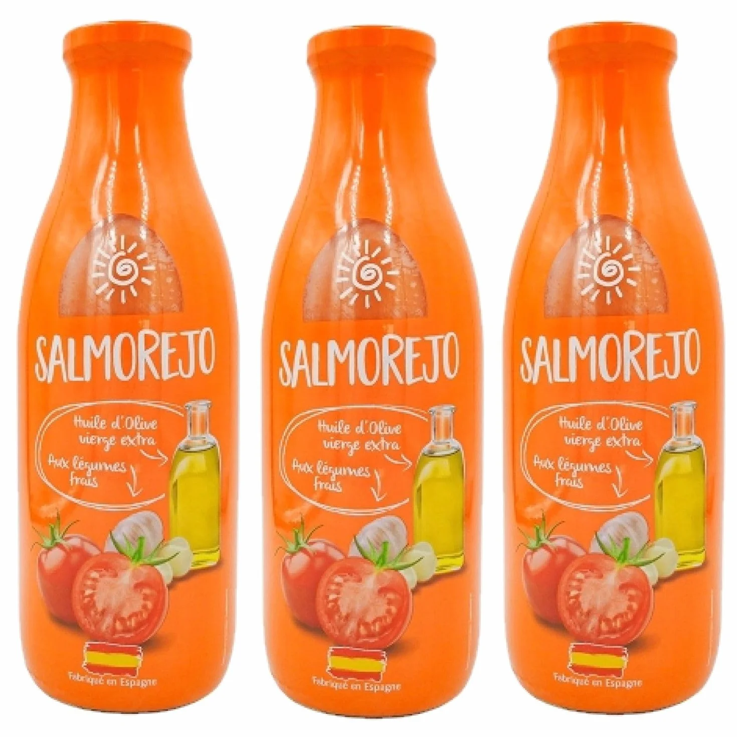 Lot 3x Salmorejo - Bouteille 1L