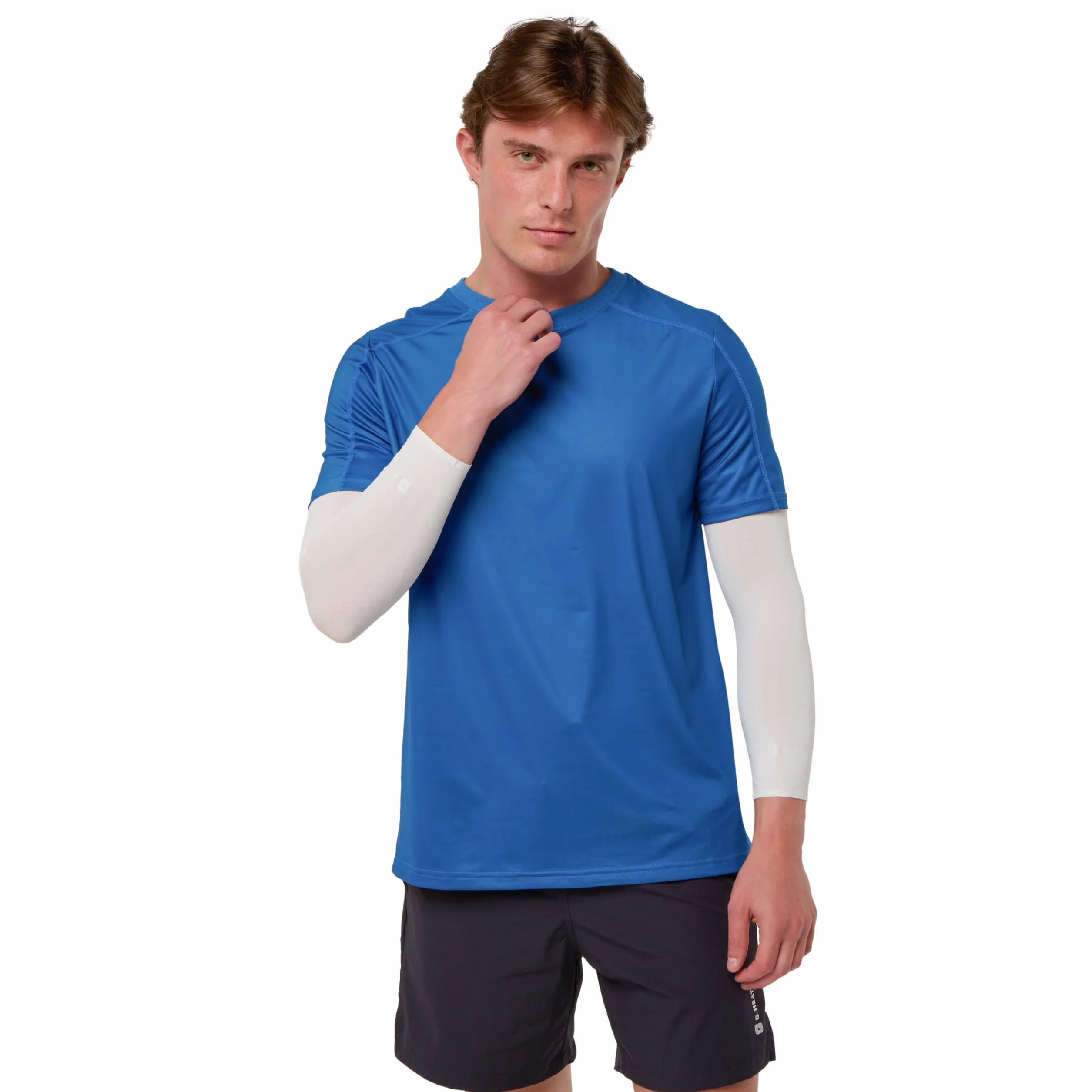 Manchettes Rafraîchissantes EVO Mixte G-HEAT Technologie PHASECOOL Effet Fraîcheur Immédiat Continu Coupe Ajustée Anti-Glissement Sport Randonnée Vélo Running