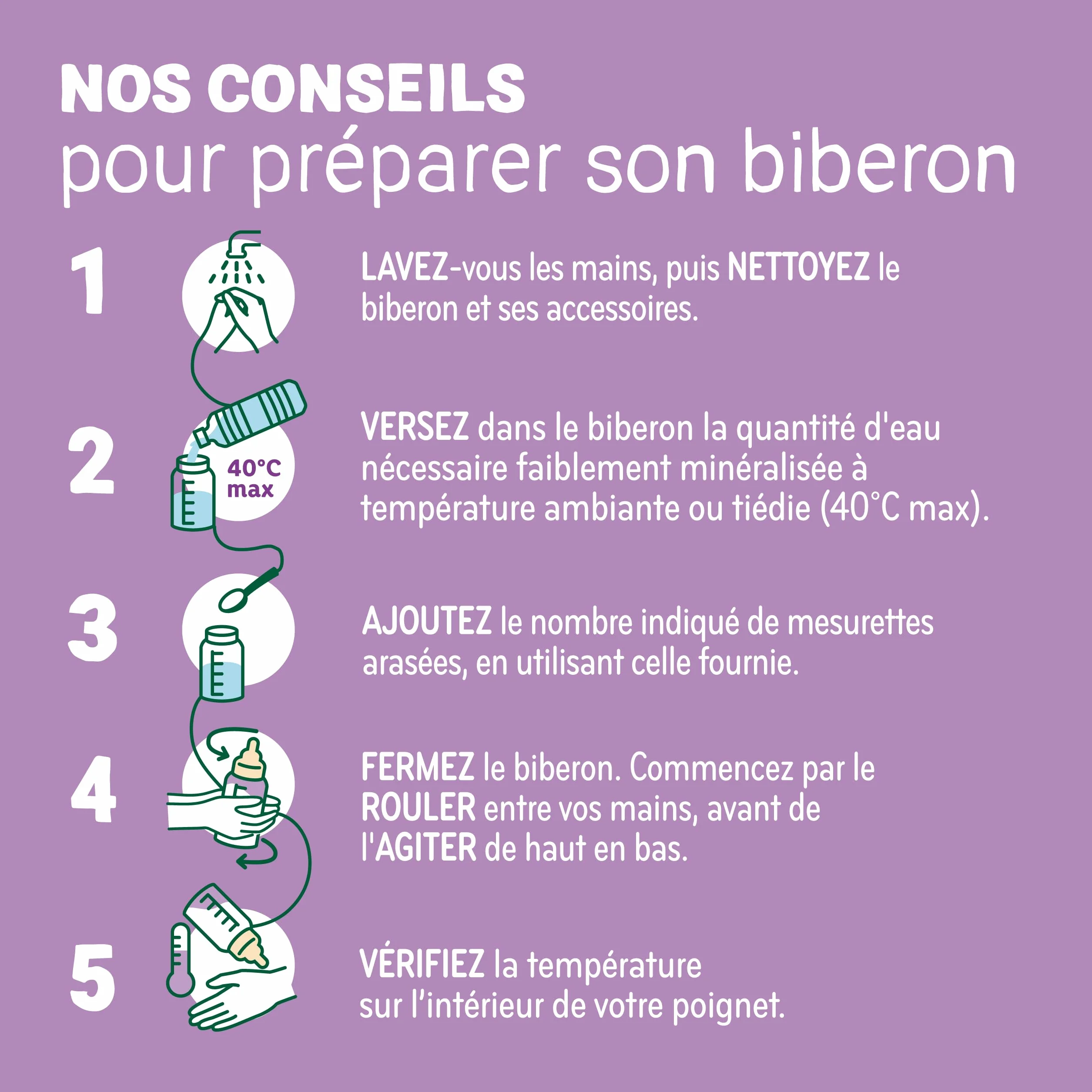 Babybio - Lait Infantile - Optima 1er Âge - 800g - de 0 à 6 Mois - BIO - Fabriqué en France - Sans Huile de Palme - Lot de 6